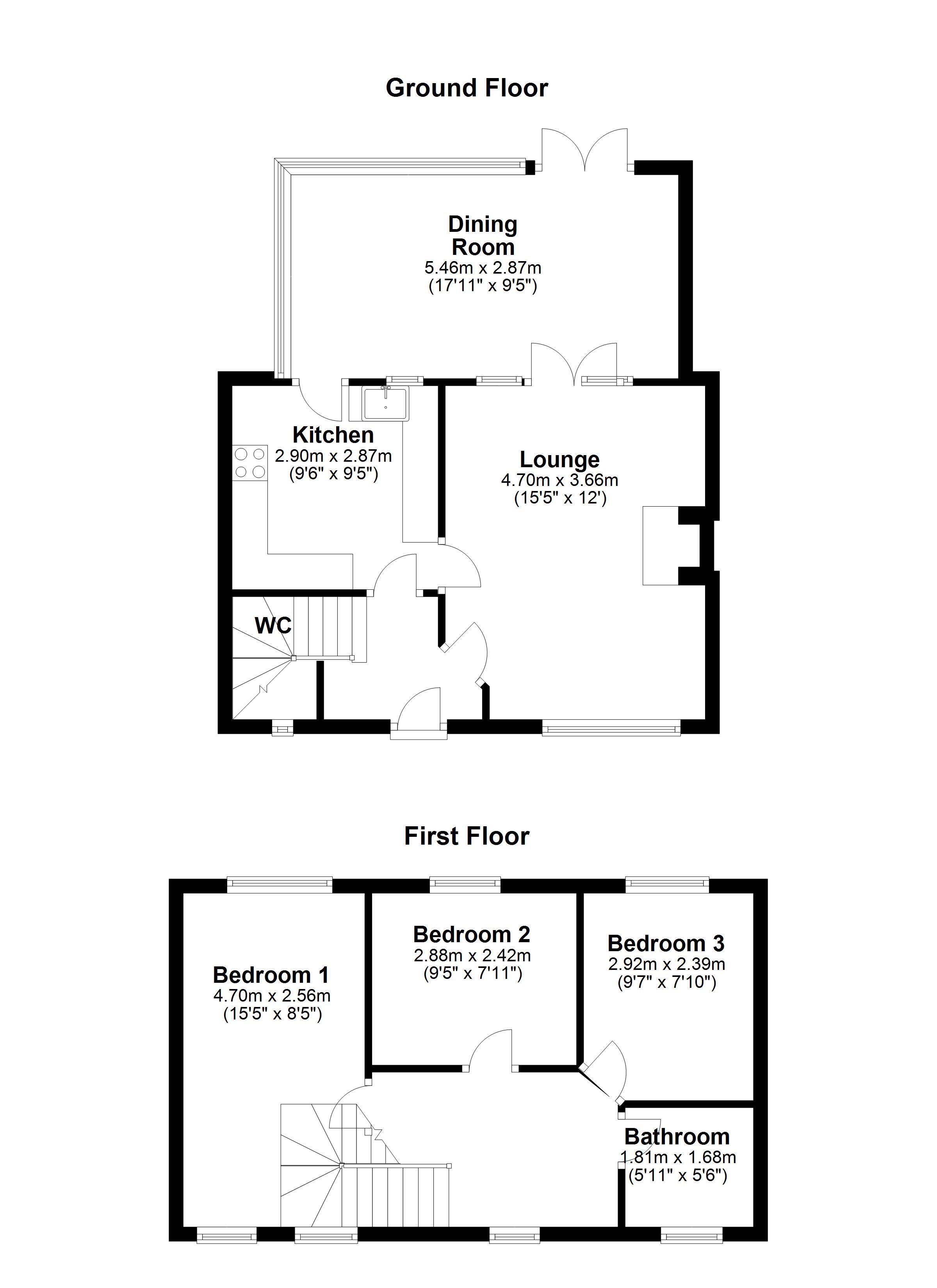 3 bed terraced house for sale in Clairmont Road, Lexden, Colchester CO3