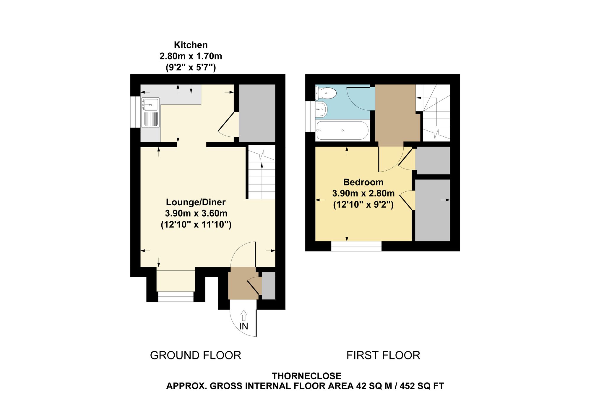 19 Thorne Close, Kidlington floorplan