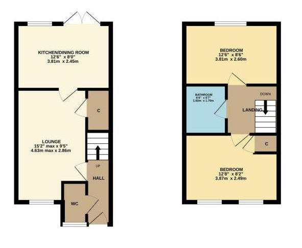 Lapwing Close, Yeovil, Somerset, BA22 floorplan