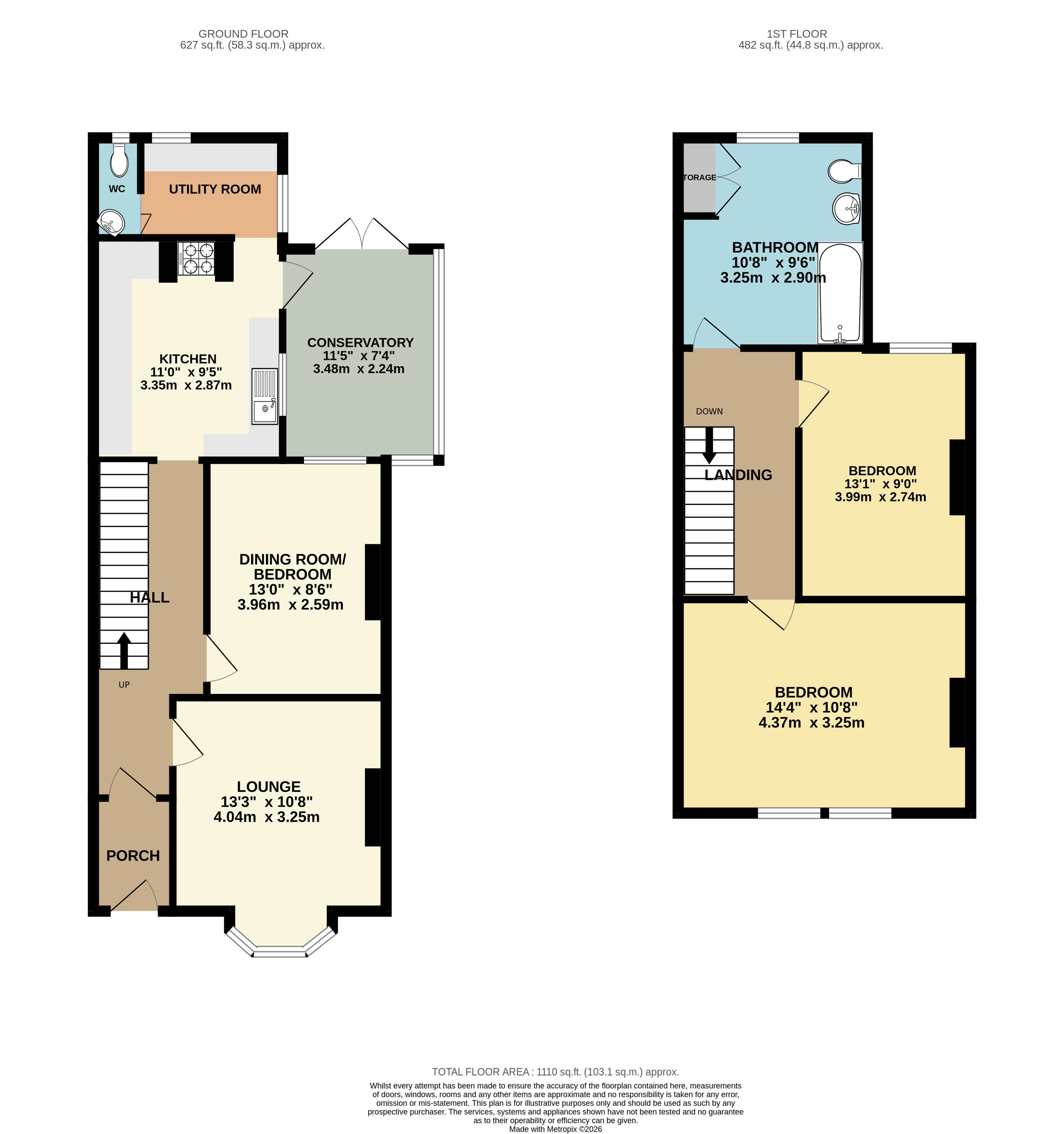 8, Tower Hill, Dilton Marsh floorplan