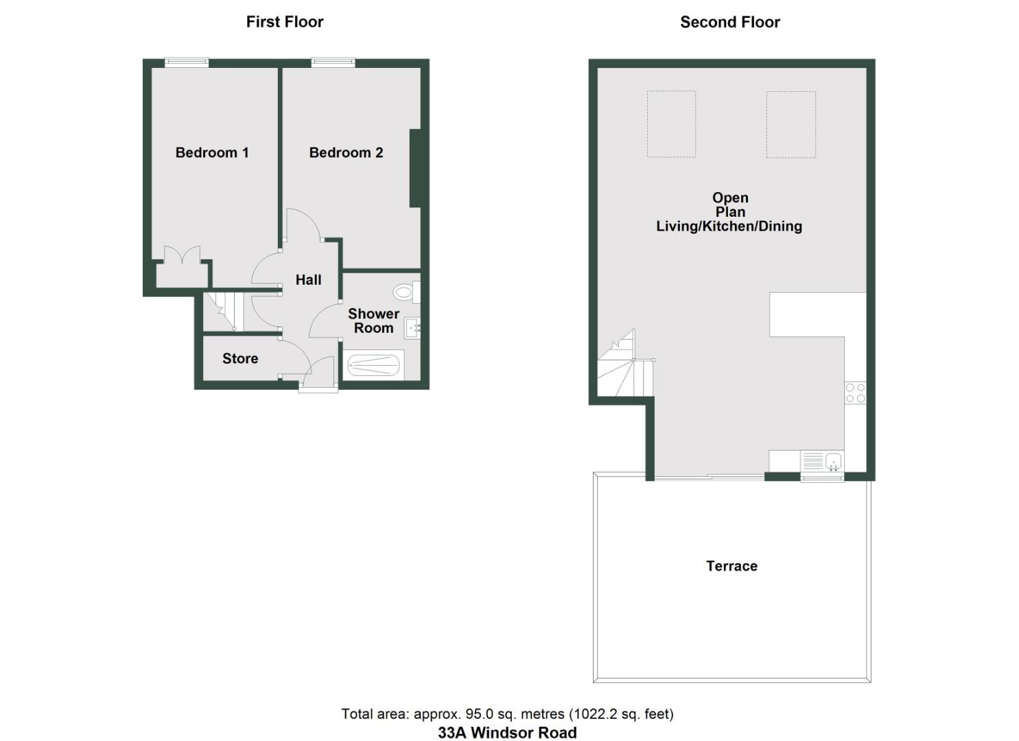 33A, Windsor Road, Penarth floorplan