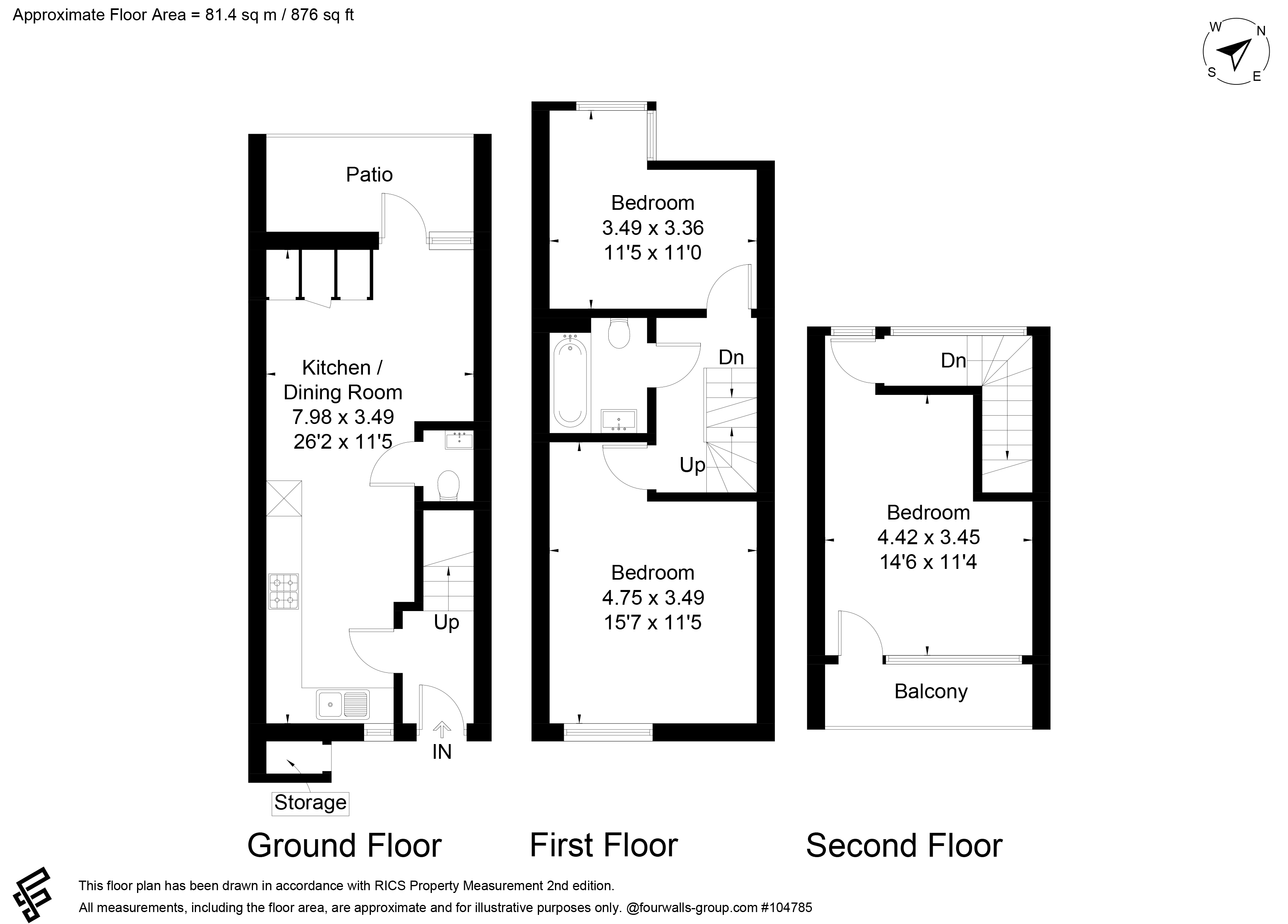 Lewisham, London floorplan