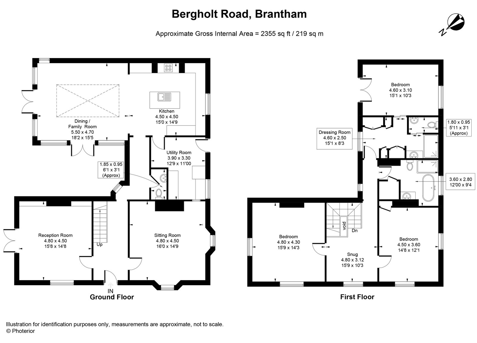 Mill House, Bergholt Road, Manningtree floorplan