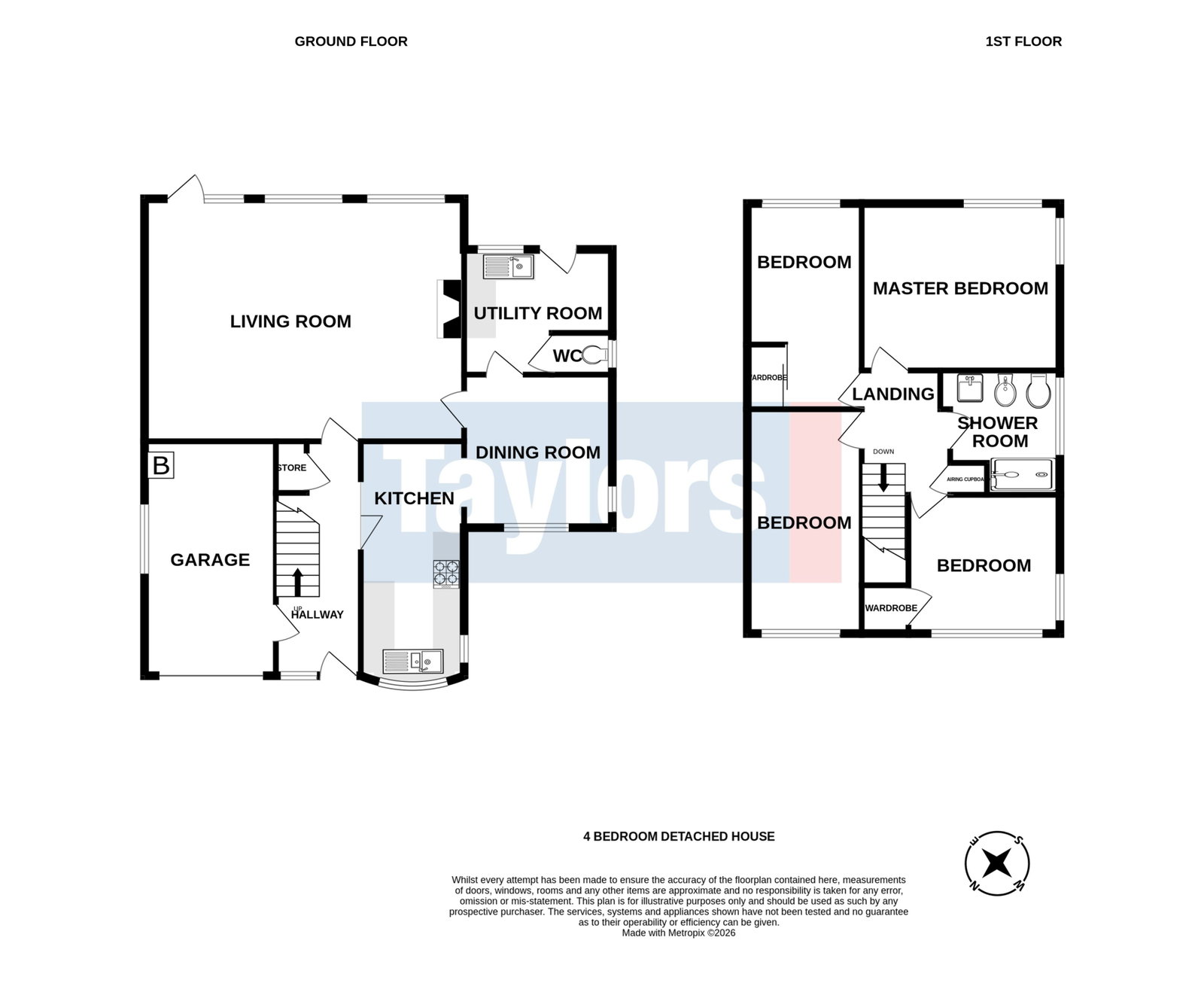 43, Thicknall Drive, Stourbridge floorplan