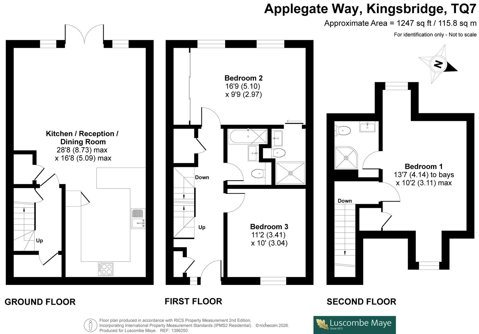 39 Applegate Way, Kingsbridge floorplan