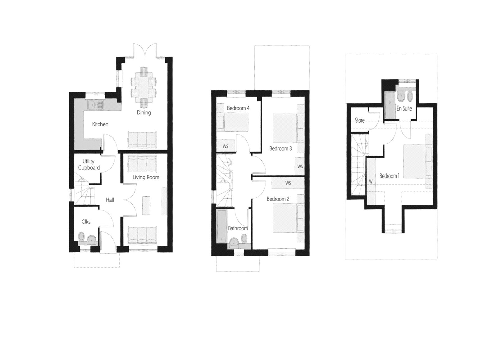 Plot 198 The Chesham,, Pennwood Grange, Hazlemere floorplan