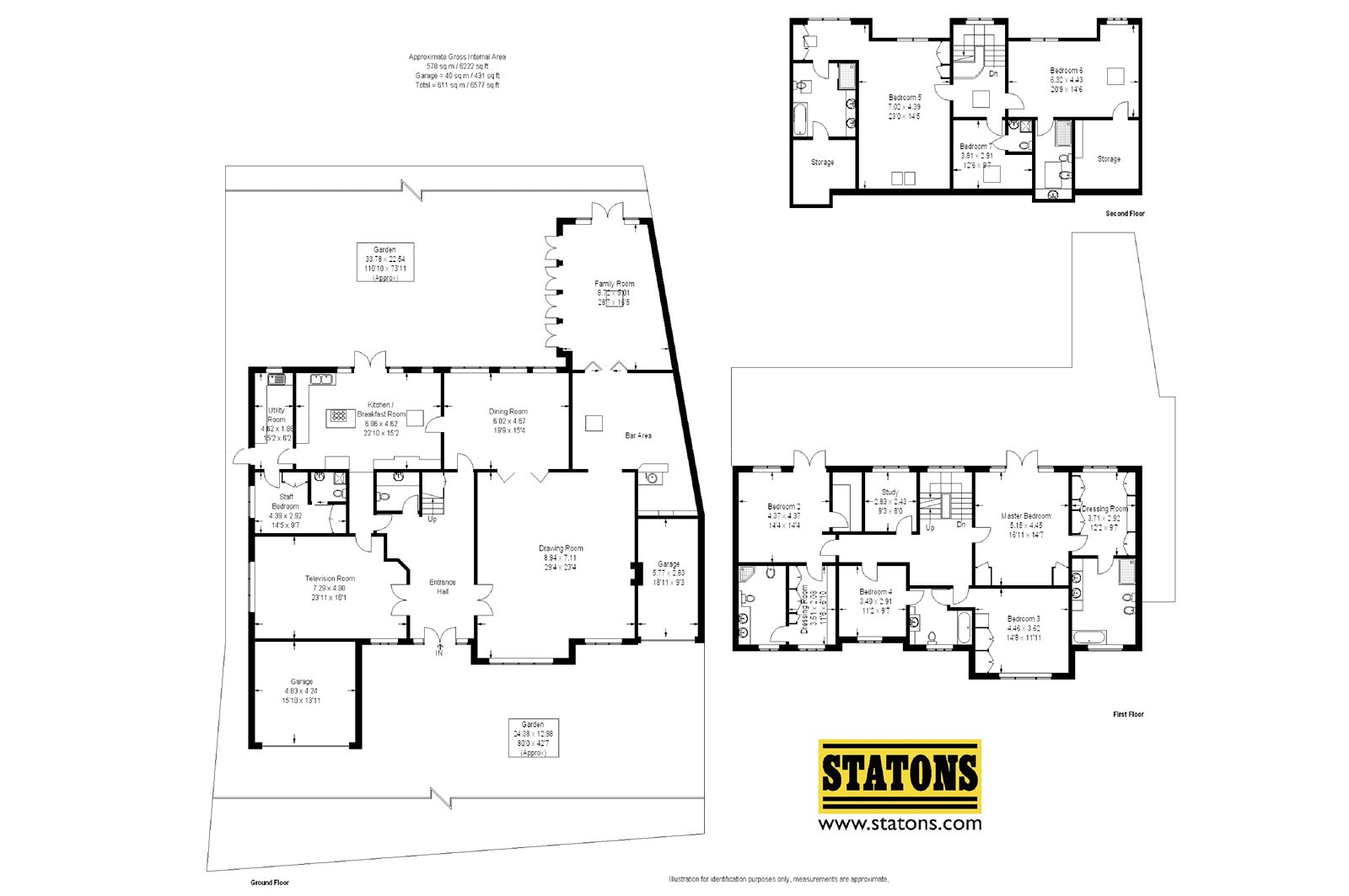 5, Grange Avenue, London floorplan
