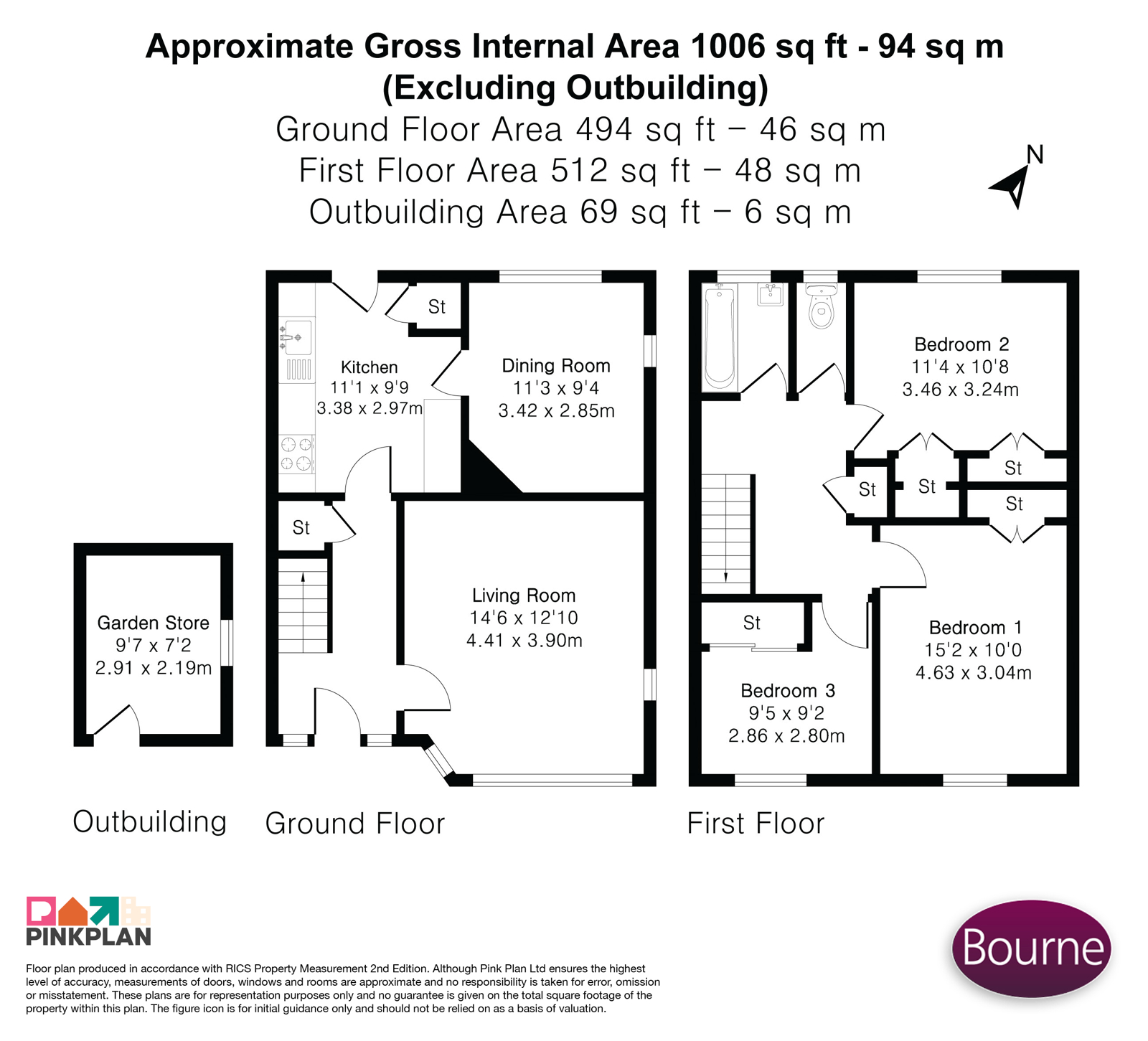 37B,, Hale Road, Farnham floorplan