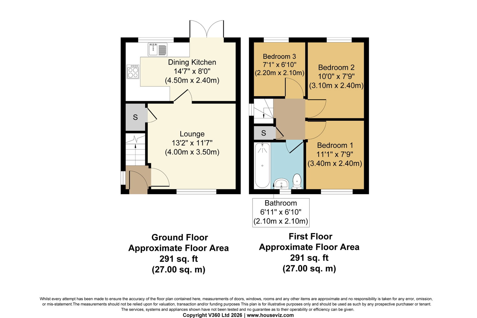 30, Tennyson Way, Pontefract floorplan