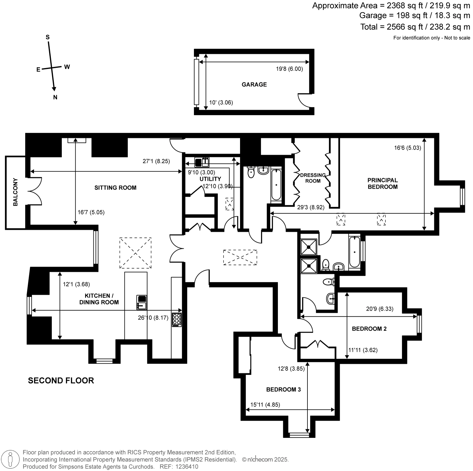 5, Oakfield House, Pyrford floorplan