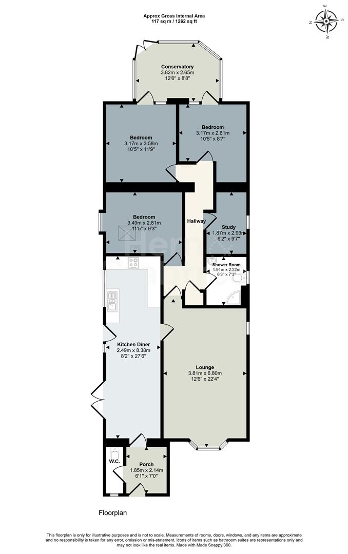 28, Silver Birch Close, Cardiff floorplan