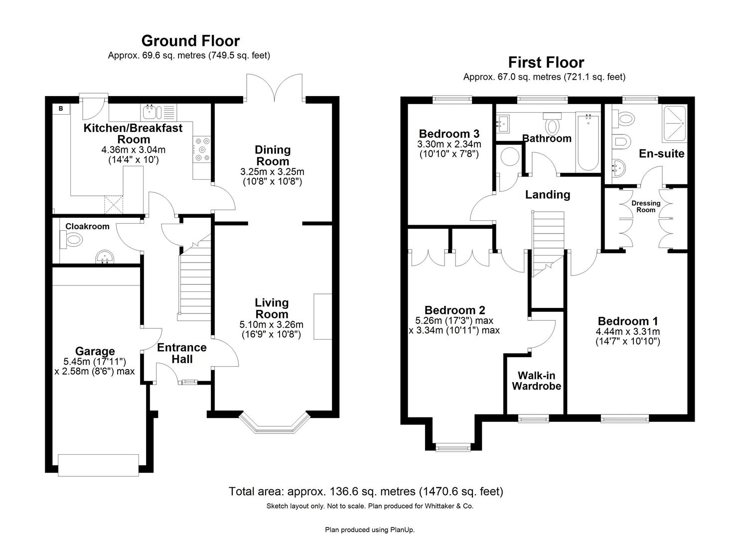 12, Hitherfield Lane, Harpenden floorplan