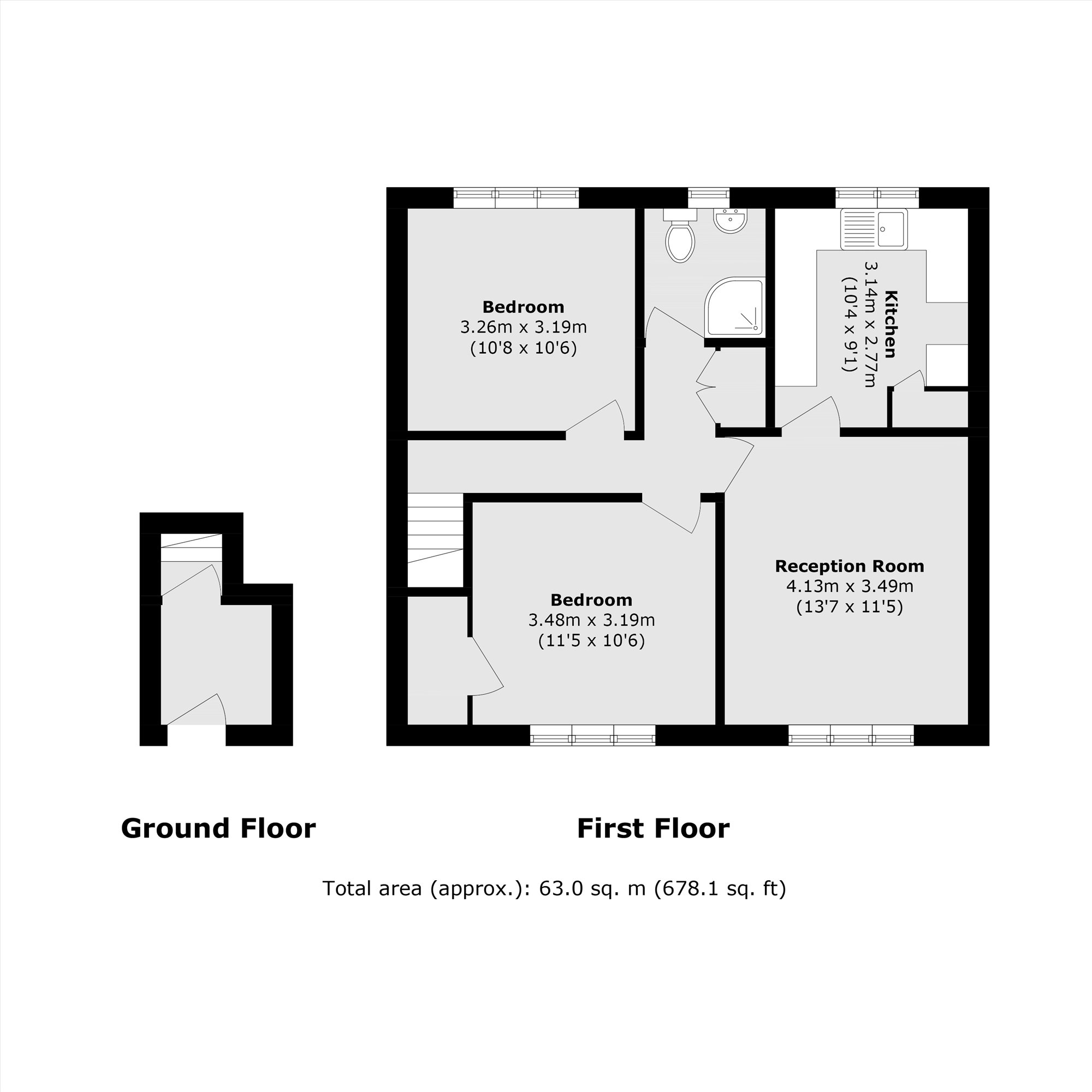 70, Sutton Road, Hounslow floorplan