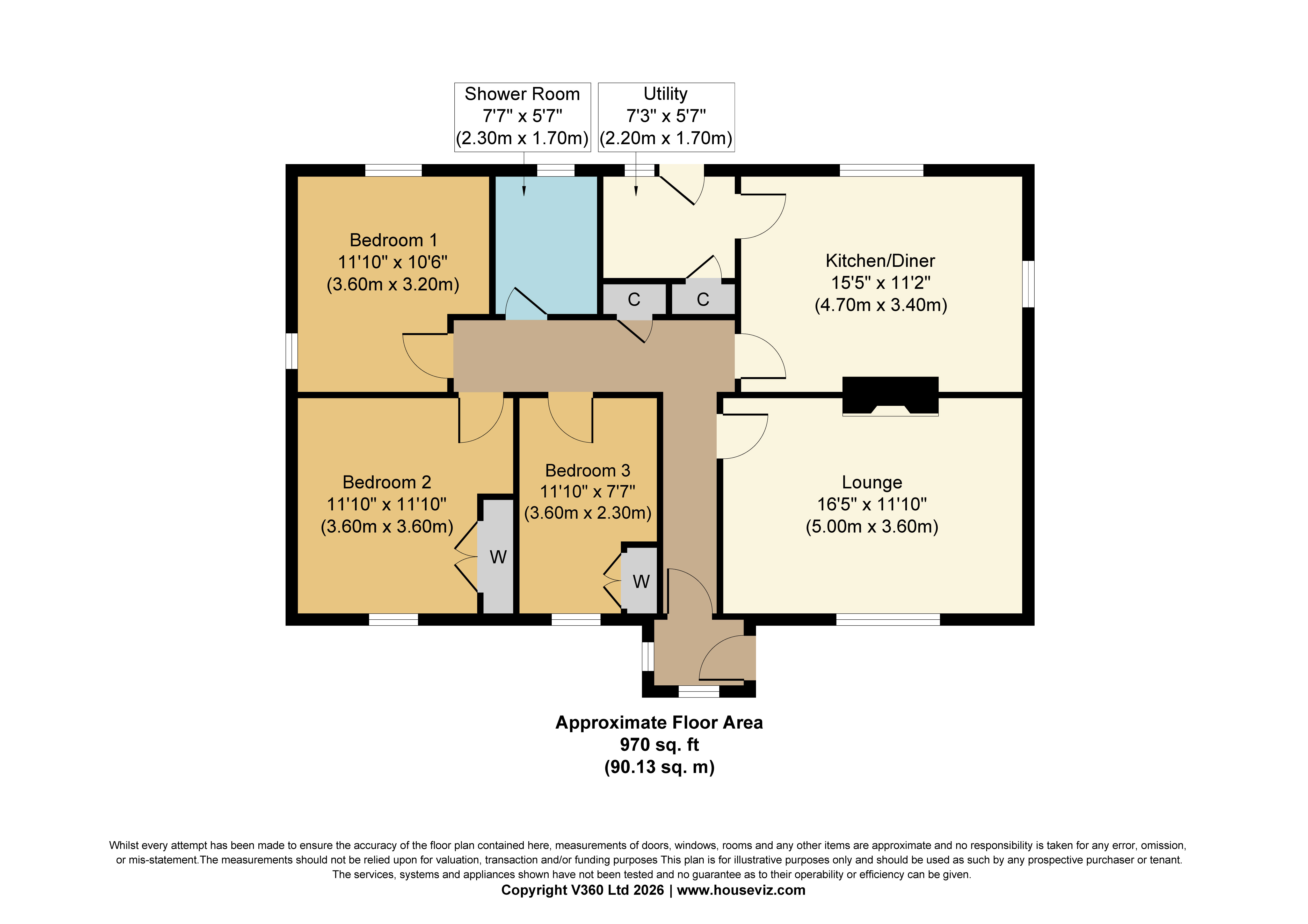 7 South Glendale, Isle of South Uist, Western Isles  floorplan