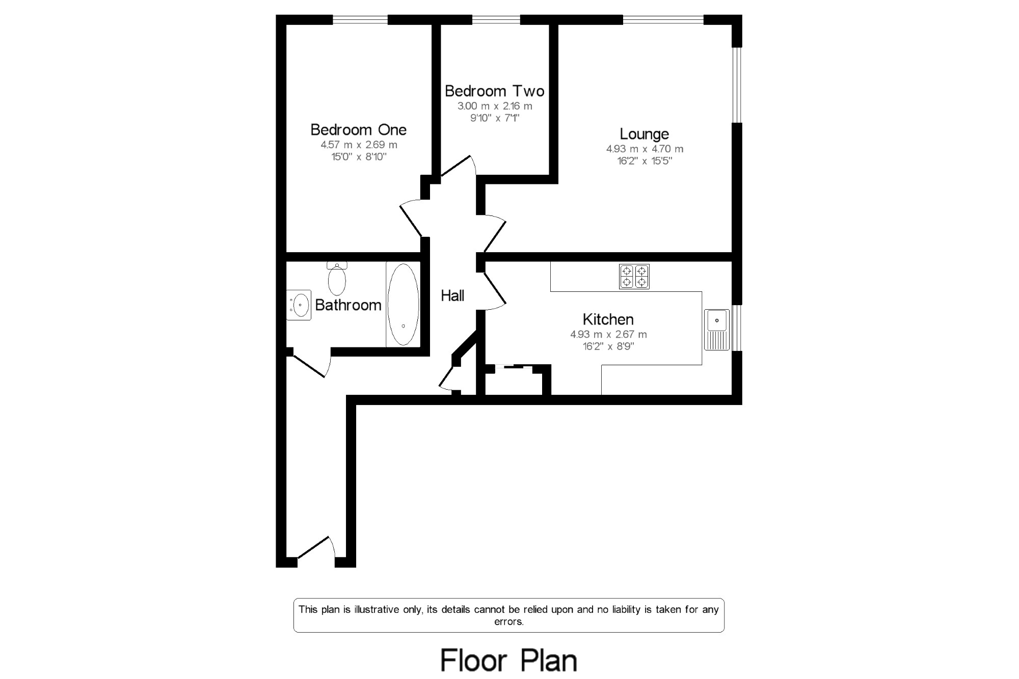 2 Bedrooms Flat for sale in The Maltings, Yorkshire Street, Blackpool, Lancashire FY1