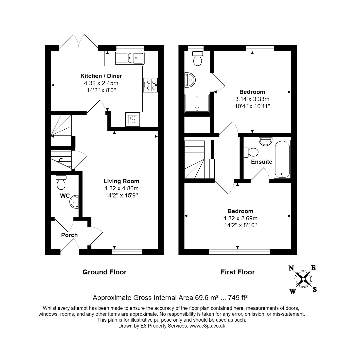 14, Further Wore, Abingdon floorplan