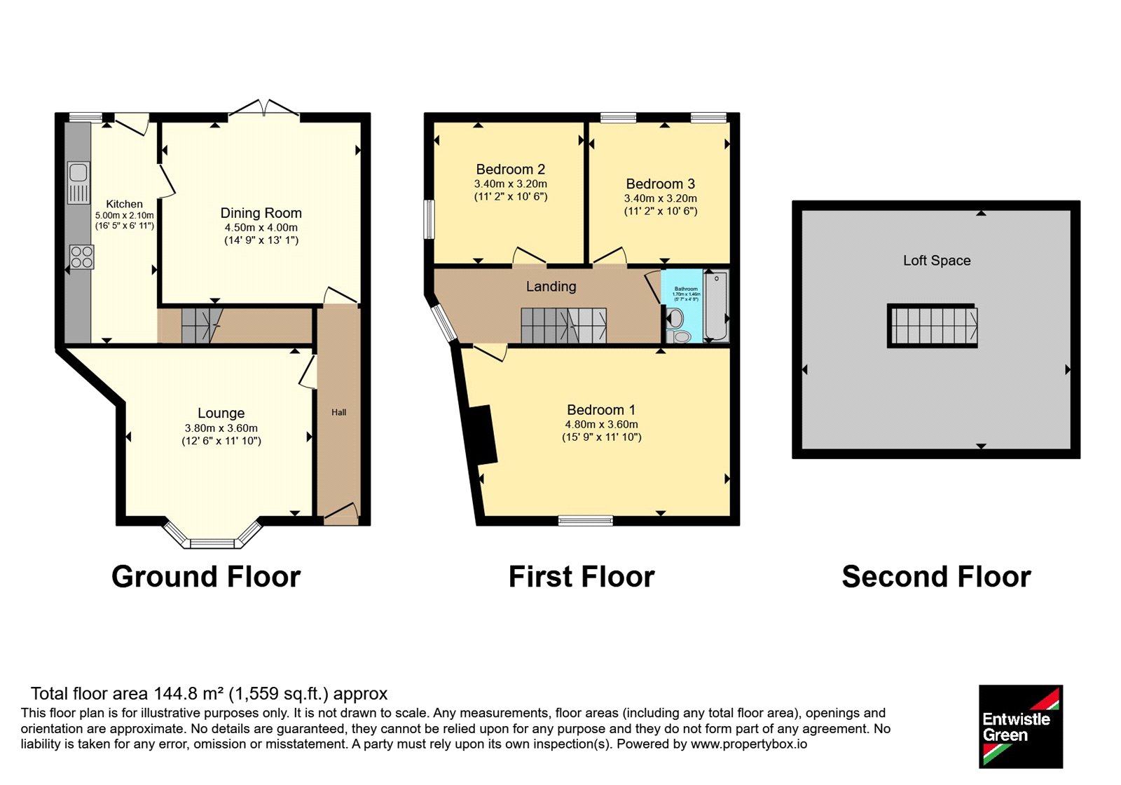 140, Heywood Street, Bury floorplan
