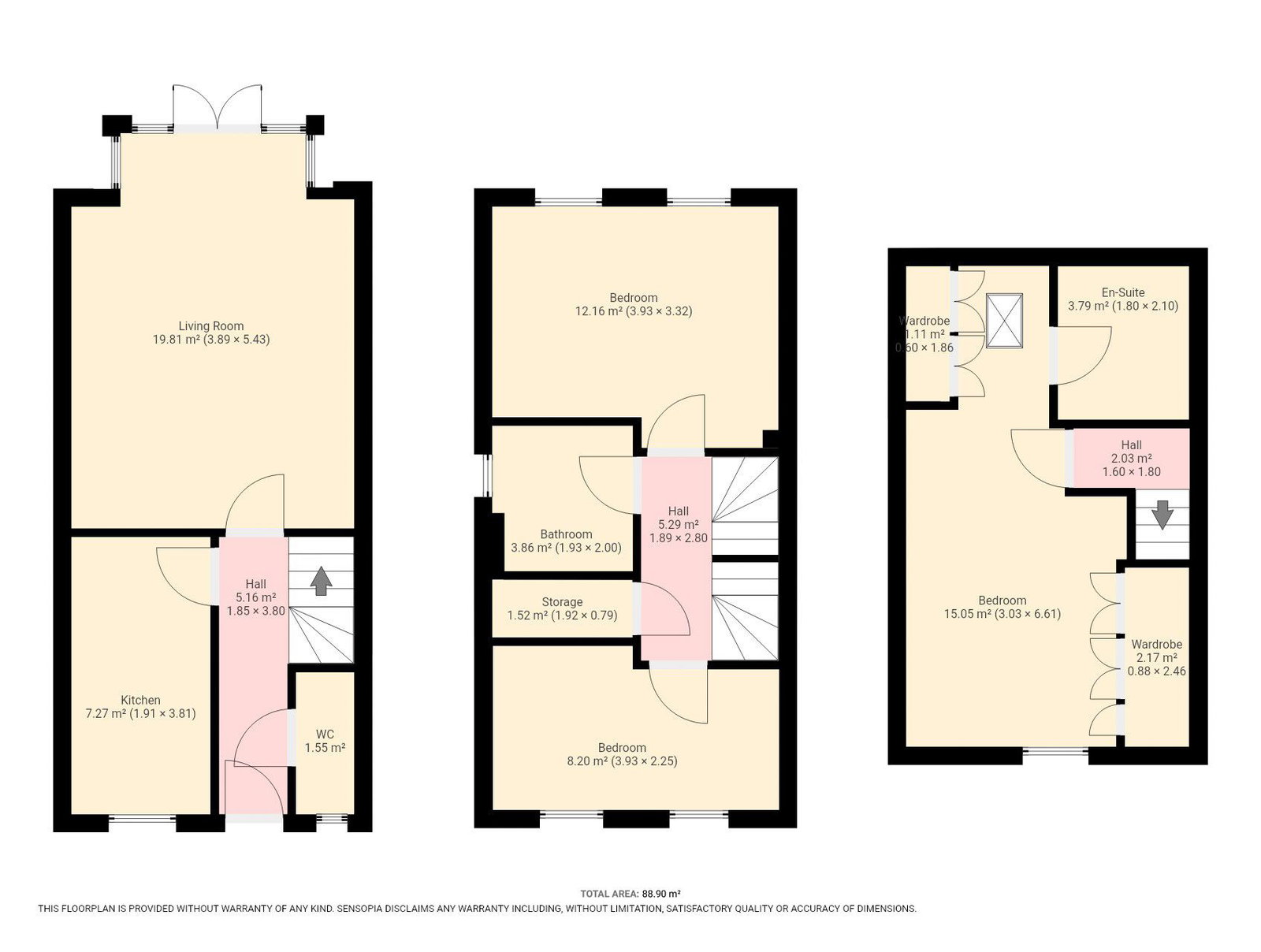 36, Belle Green Lane, Cudworth floorplan
