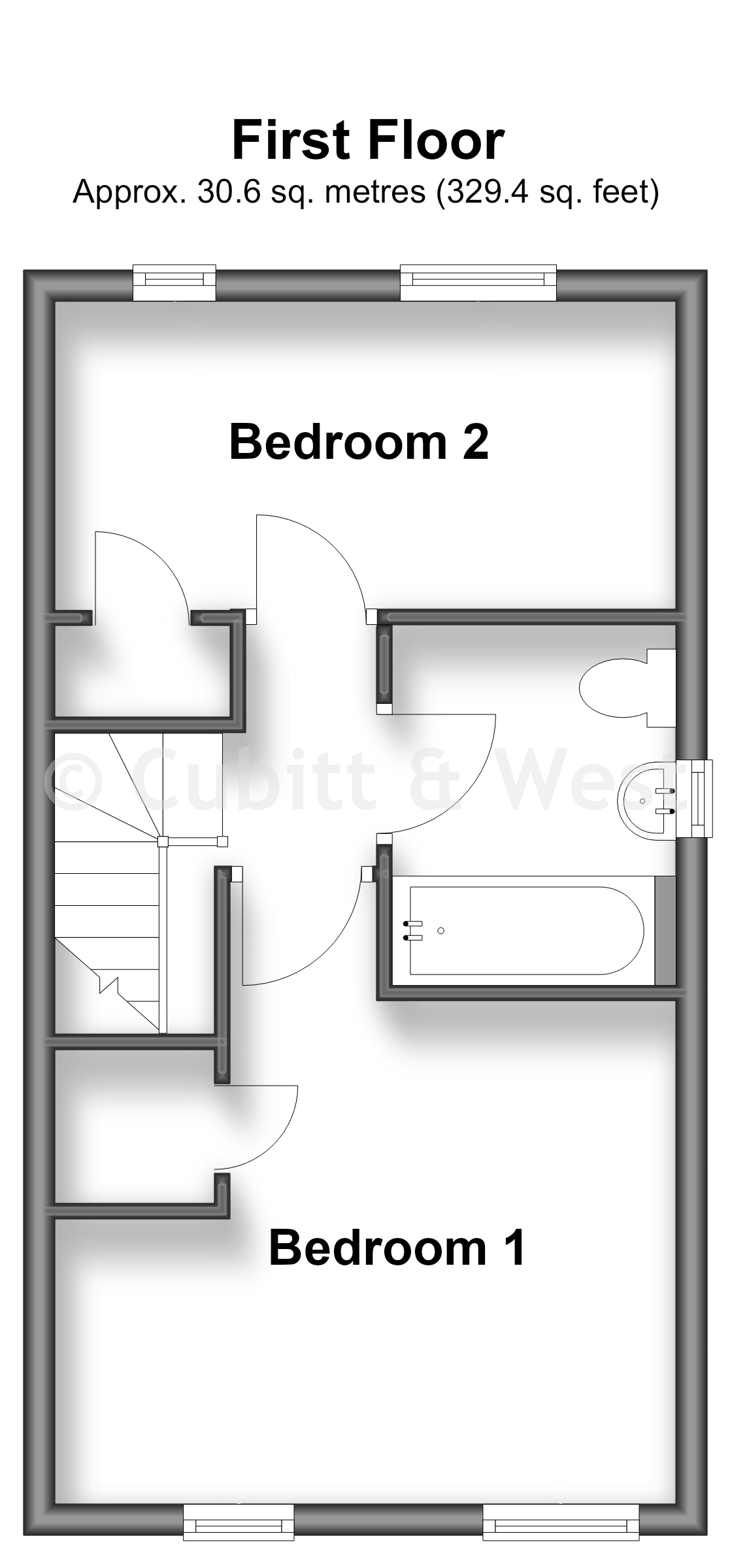 7, Bloom Close, Worthing floorplan