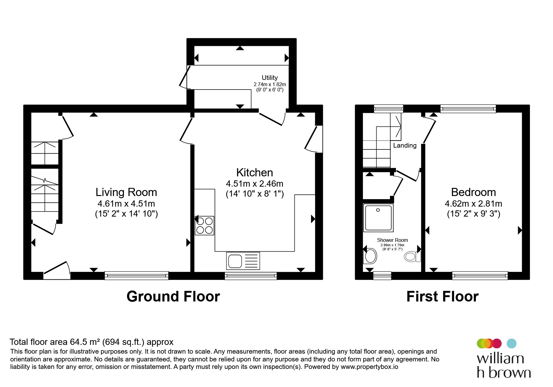 68, Mayfield Place, DEWSBURY floorplan