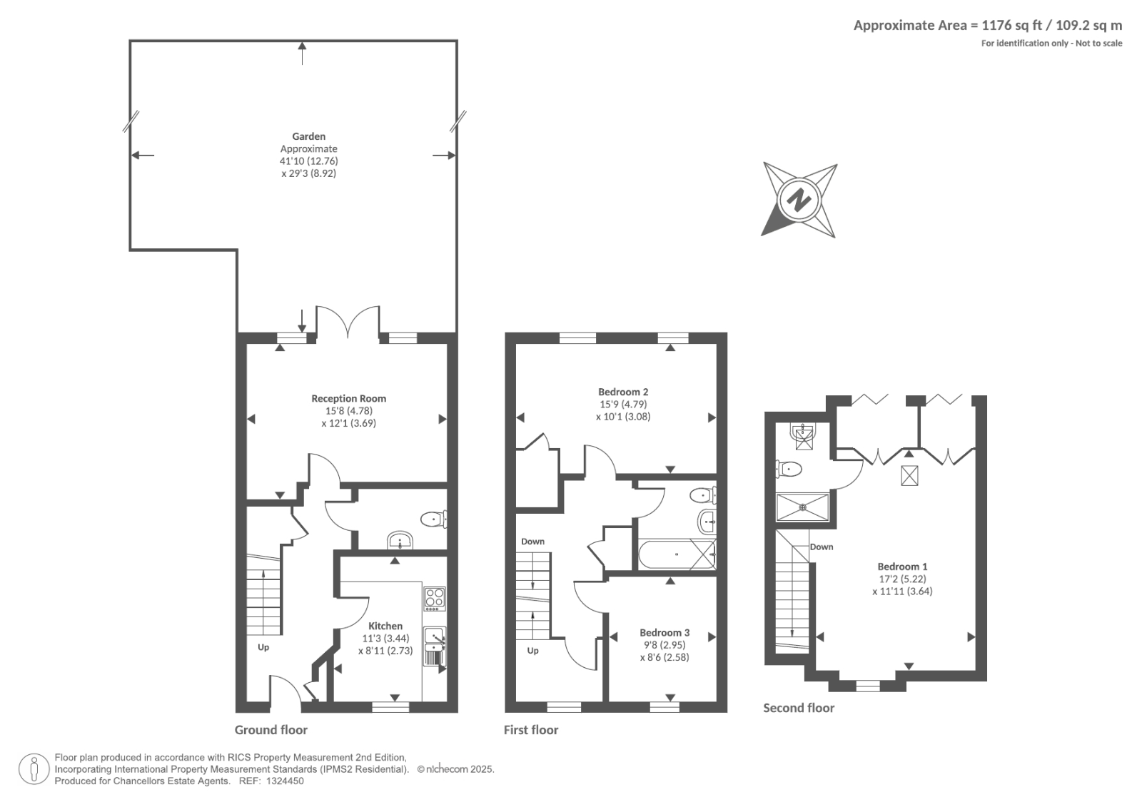 35, Axtell Way, Weston Turville floorplan