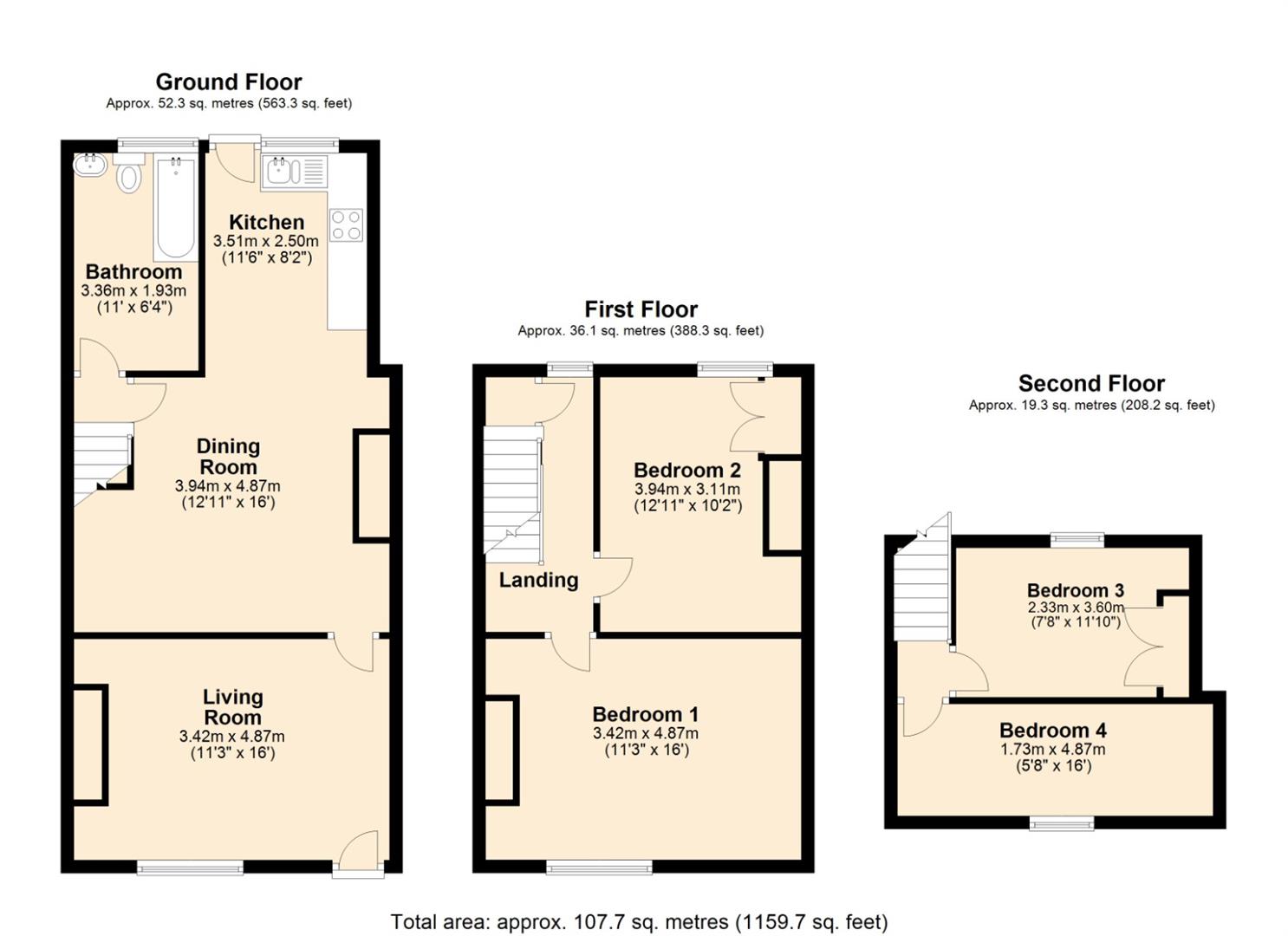 Broadway, South Elmsall, Pontefract WF9, 4 bedroom property for sale