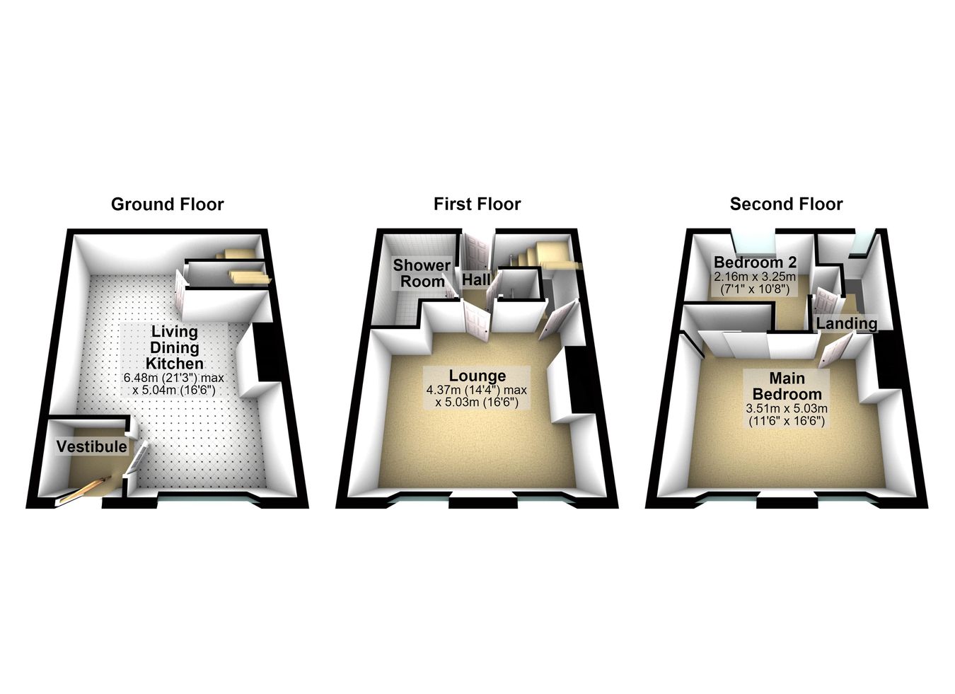 57, Lea Lane, Huddersfield floorplan