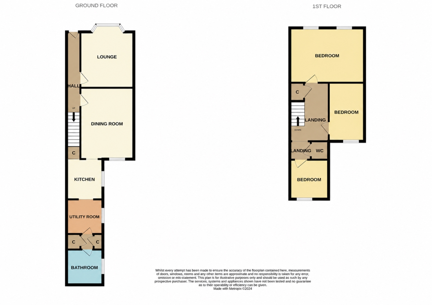 132, Wellingborough Road, Rushden floorplan