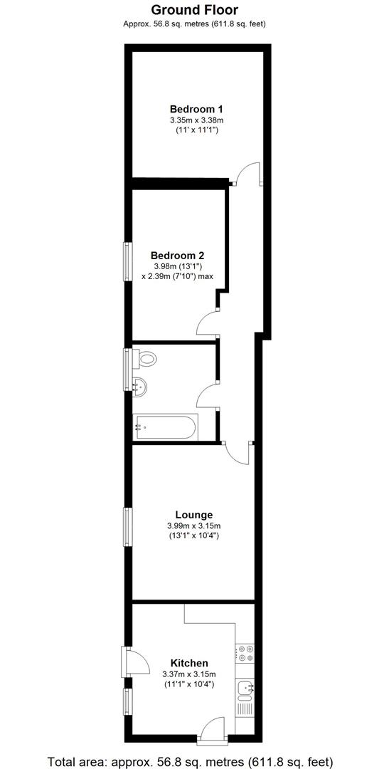 2 Bedrooms Bungalow for sale in Belmont Road, Tiverton EX16
