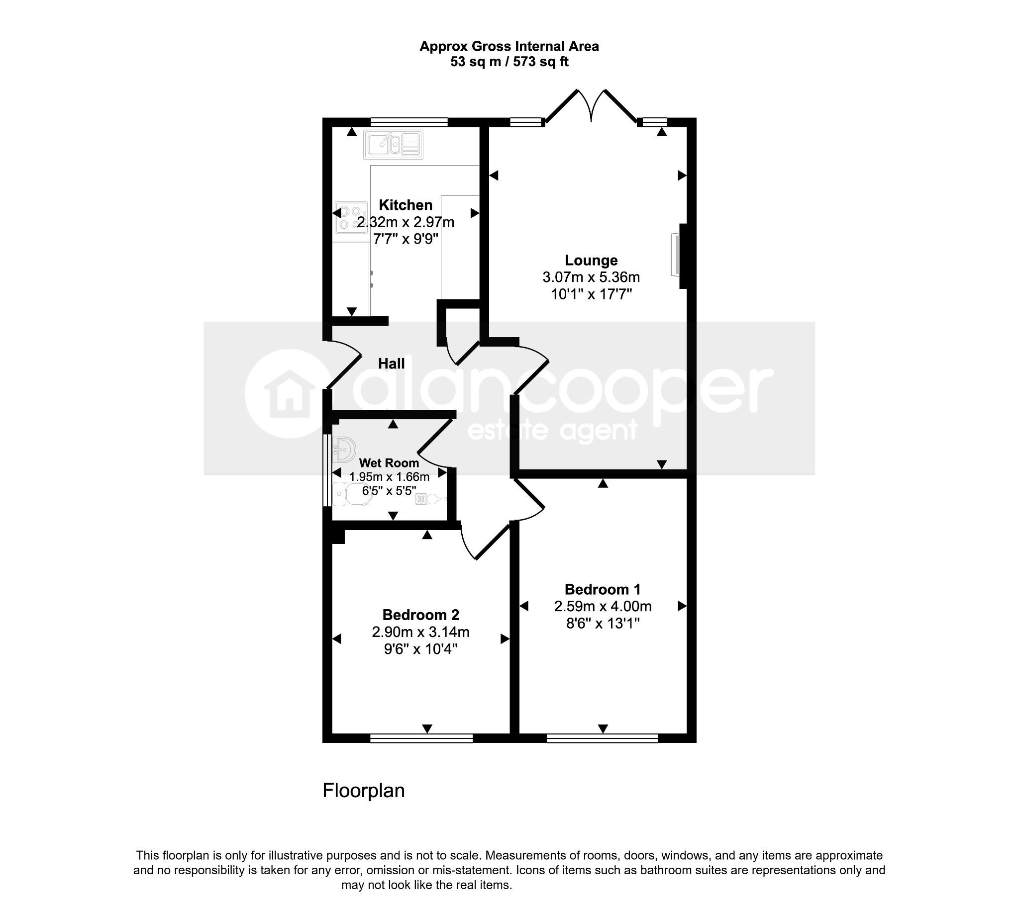 Skelwith Rise, Nuneaton floorplan