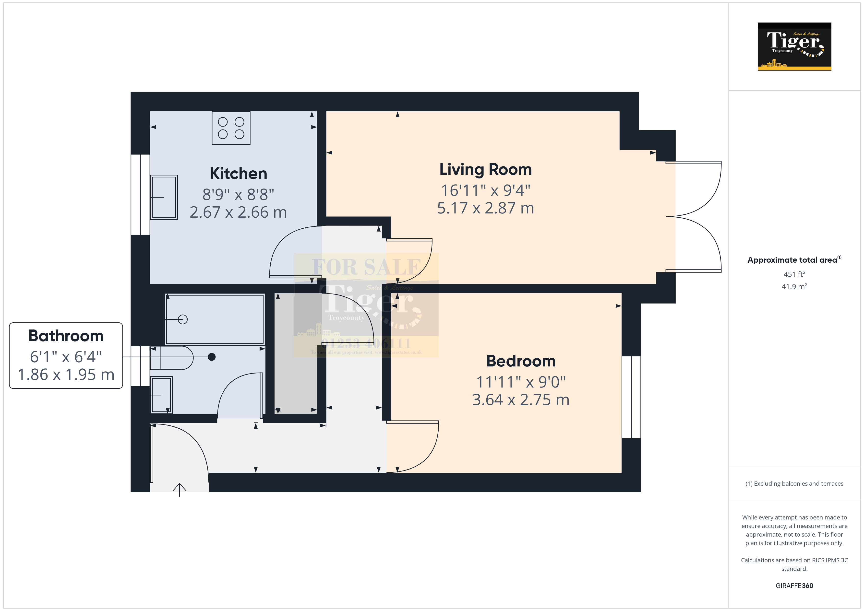 Bispham Road, Blackpool floorplan