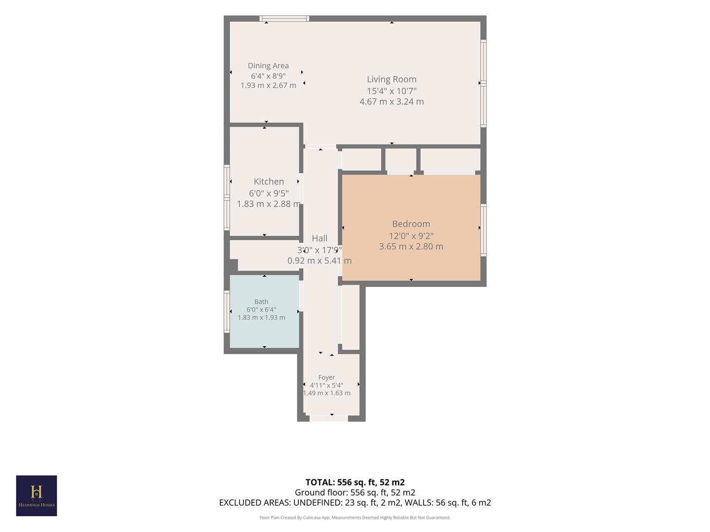 6, Freesia Court, Motherwell floorplan
