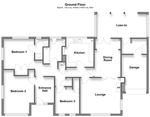 Shoreham Lane St. Michaels, Tenterden floorplan