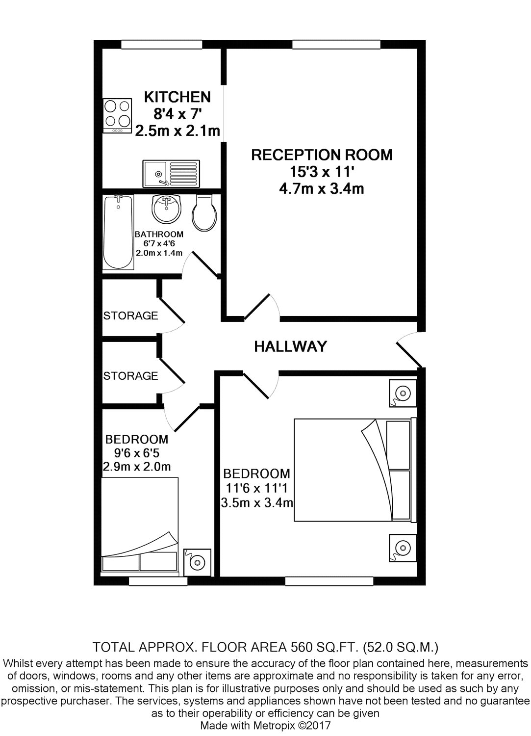 2 Bedrooms Flat to rent in St. Julians Road, Kilburn, London NW6