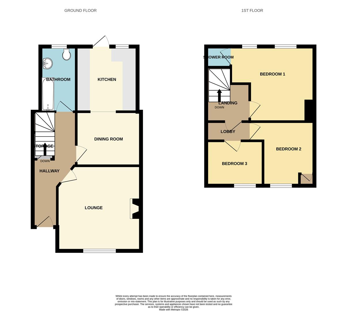 63, Grafton Road, Dagenham floorplan