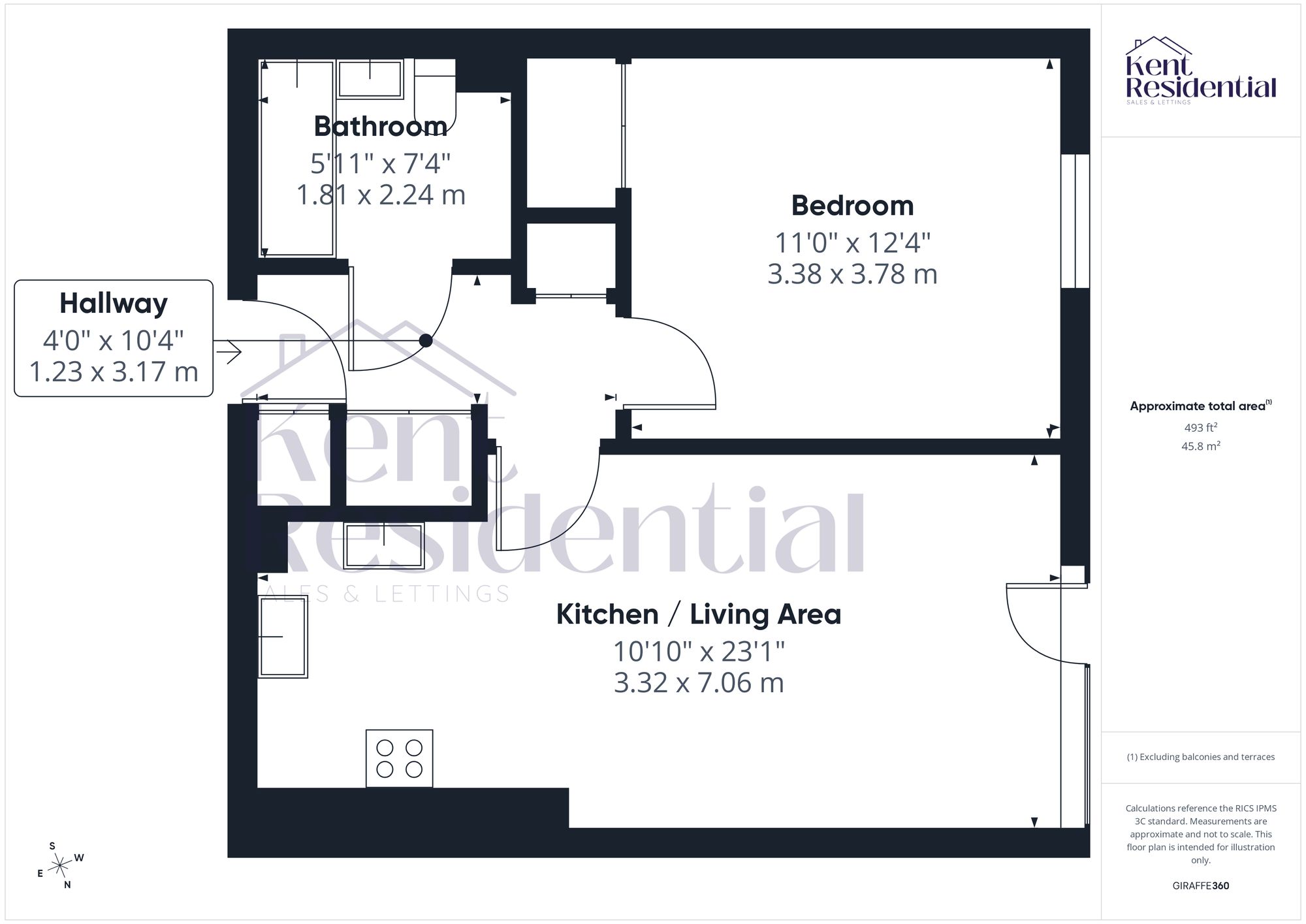 20 Wallis Place Hart Street, Maidstone floorplan