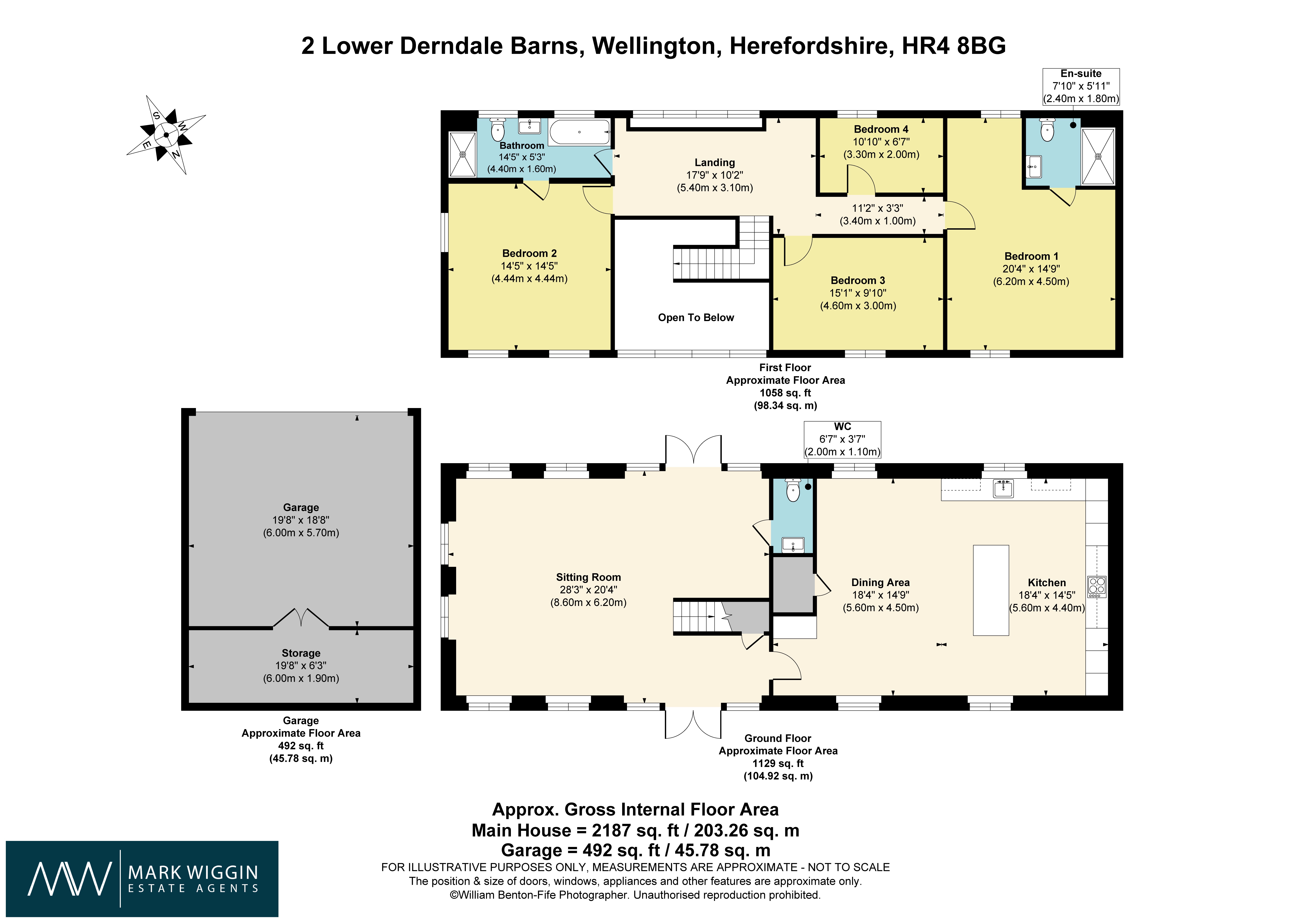 2 Lower Derndale Barns,, Wellington, Herefordshire floorplan
