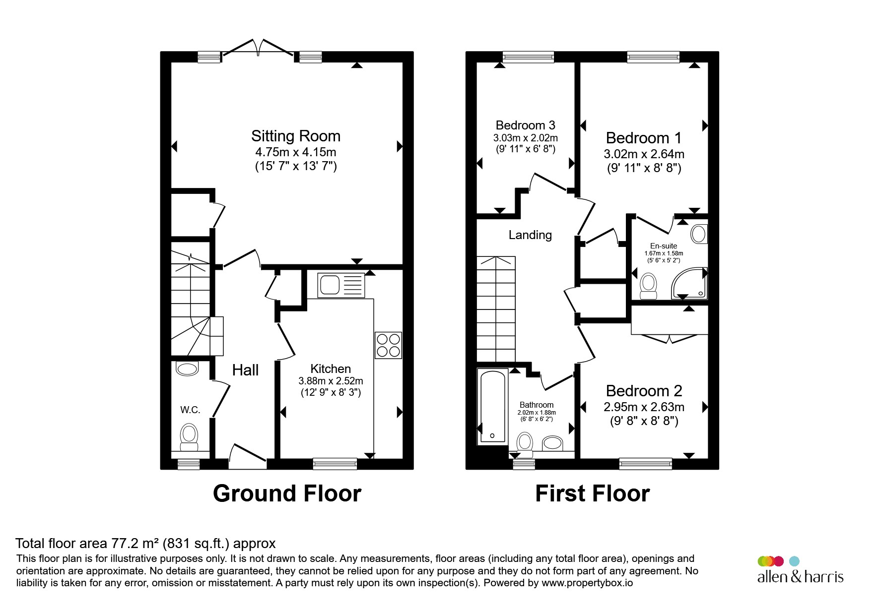 26, Caldecott Chase, Abingdon floorplan