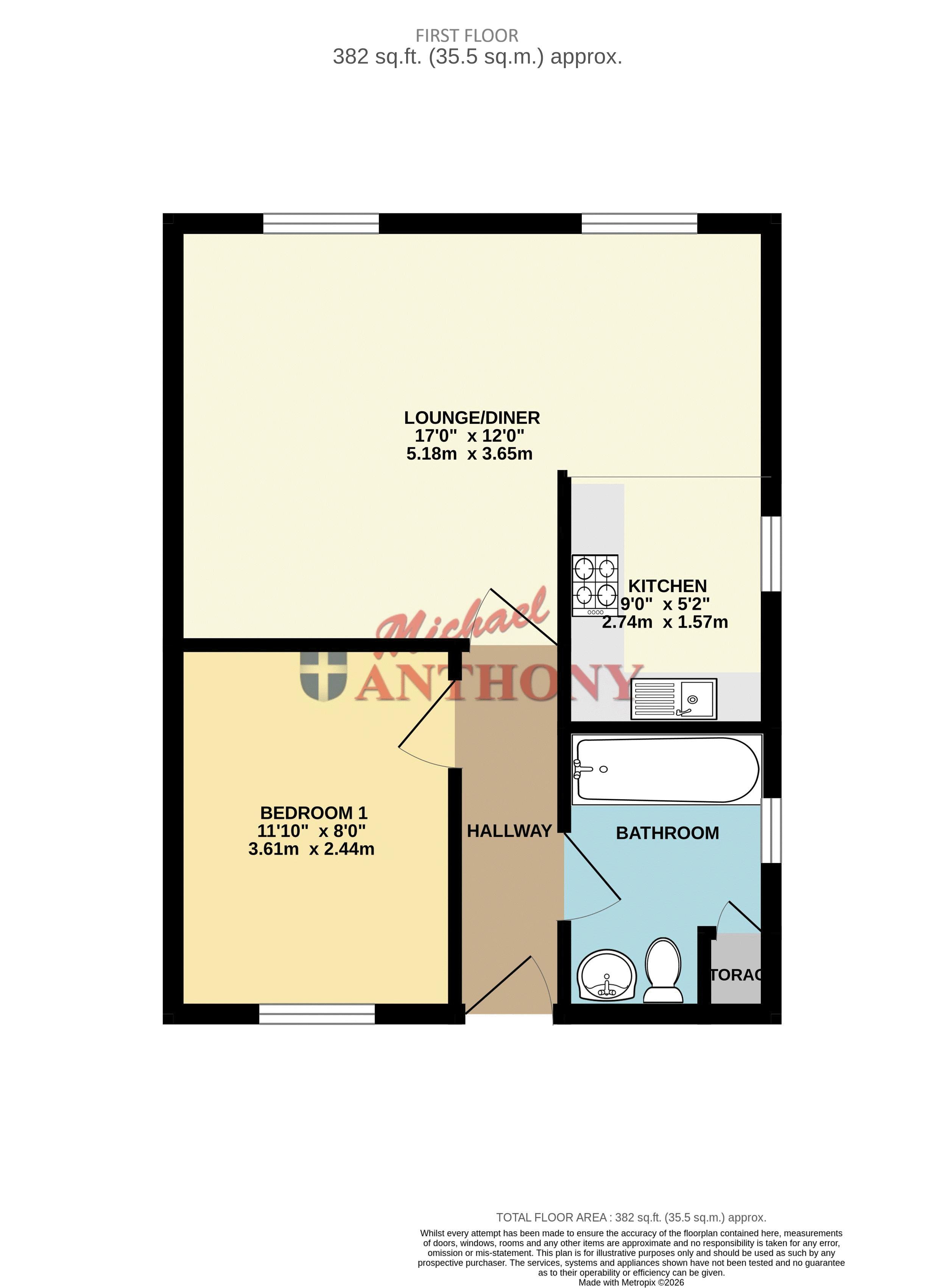 63, Hainault Avenue, Milton Keynes floorplan