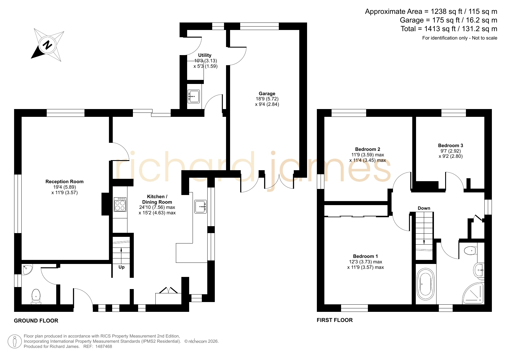 Merry Hill, Turnball, Swindon floorplan