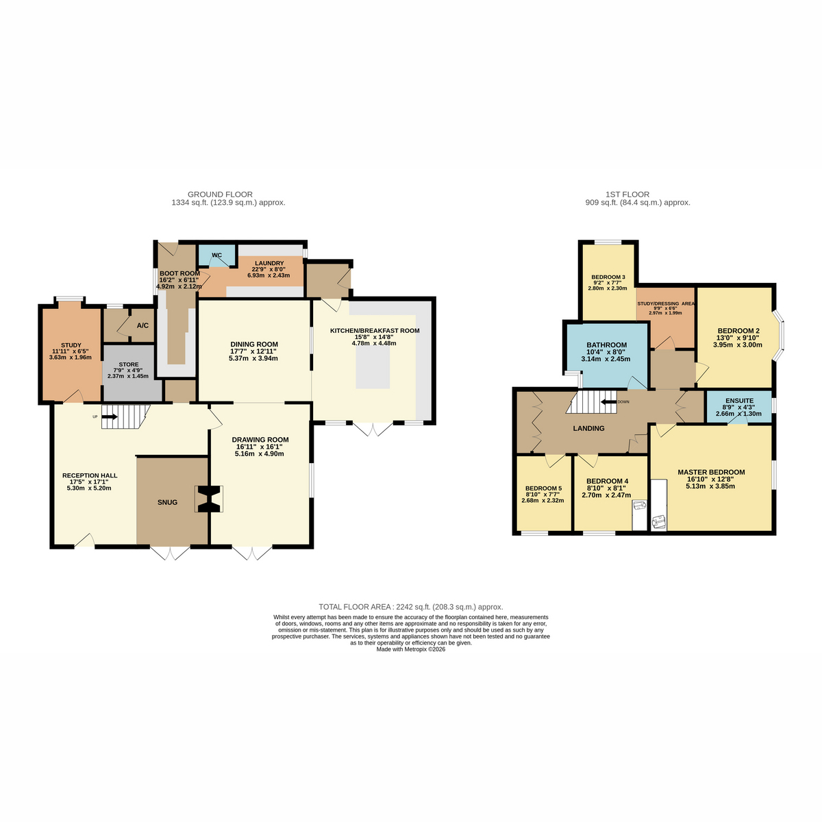 Flat The Castle House, 33, Station Road, Barton-under-needwood floorplan
