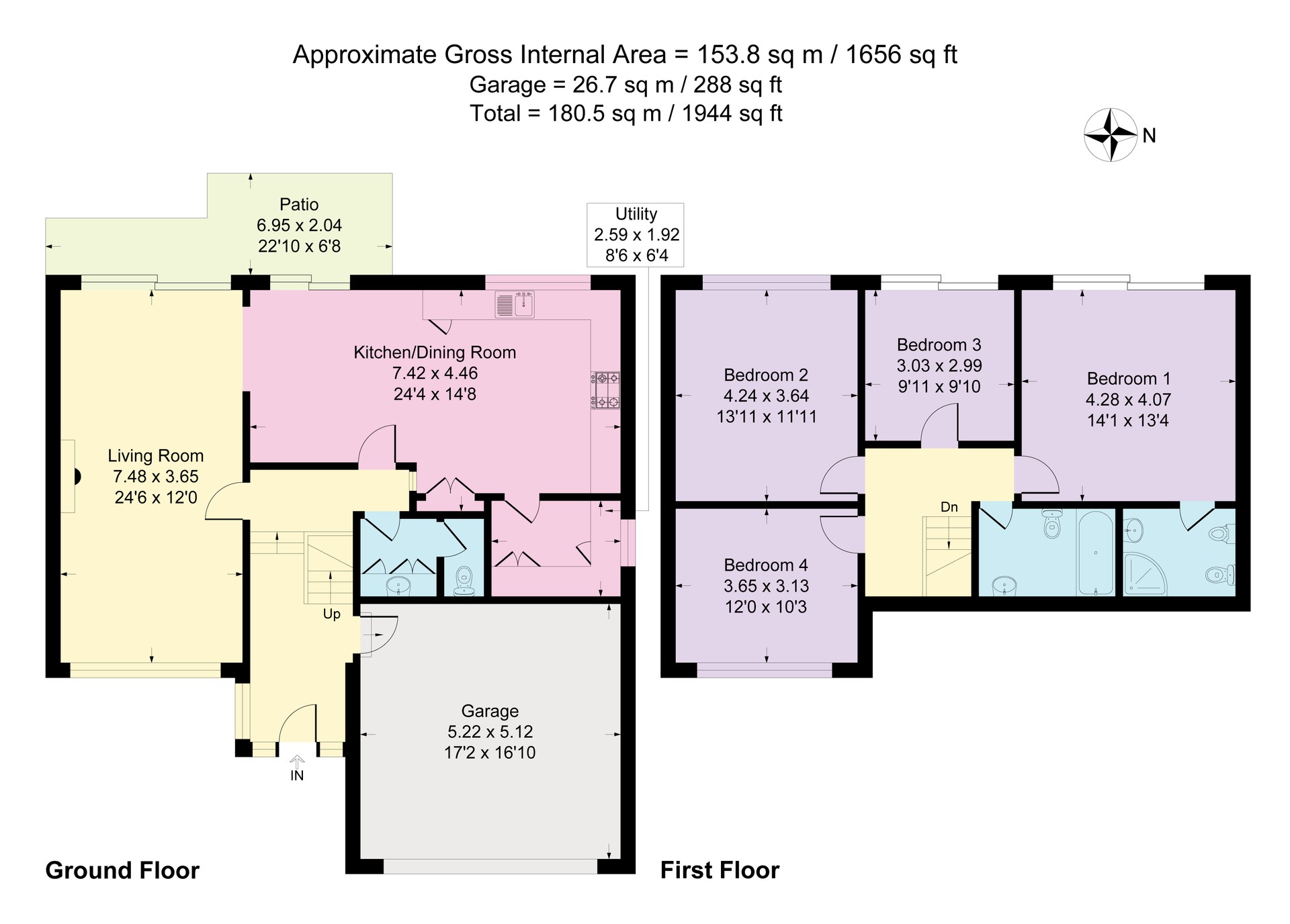 41, Daisybank Drive, Congleton floorplan