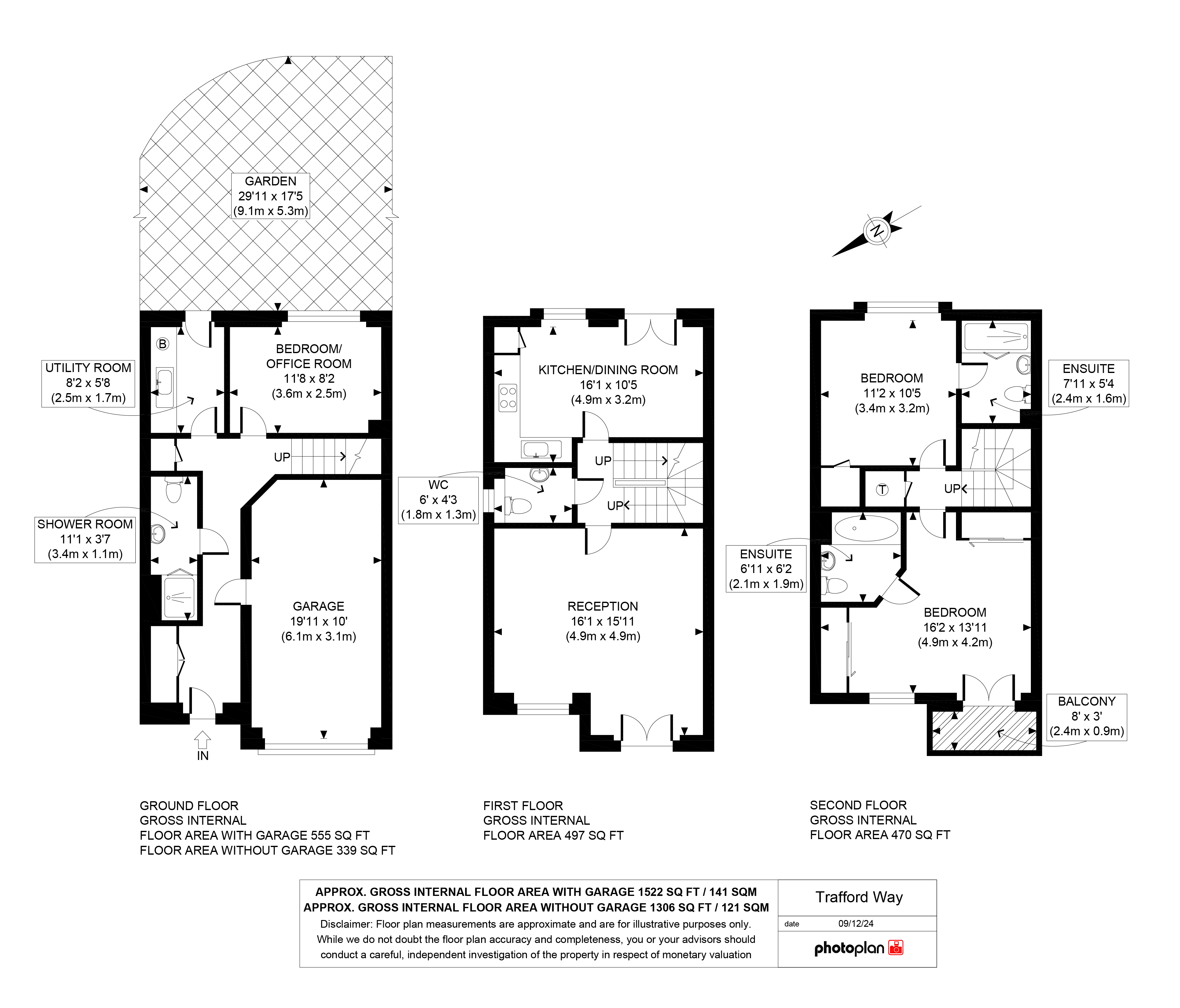 1, Trafford Way, Beckenham floorplan