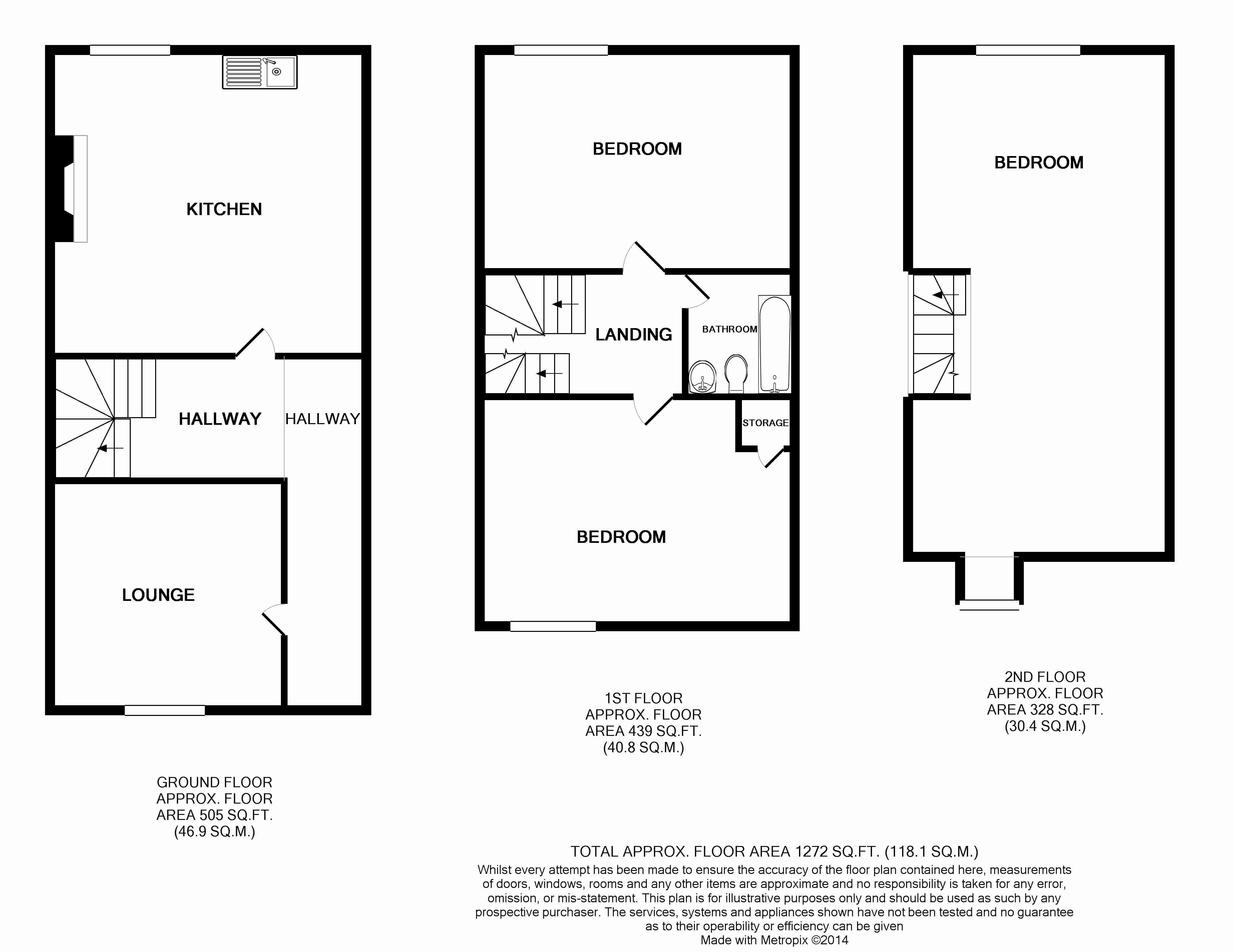 16, Victoria Street, Harwich floorplan