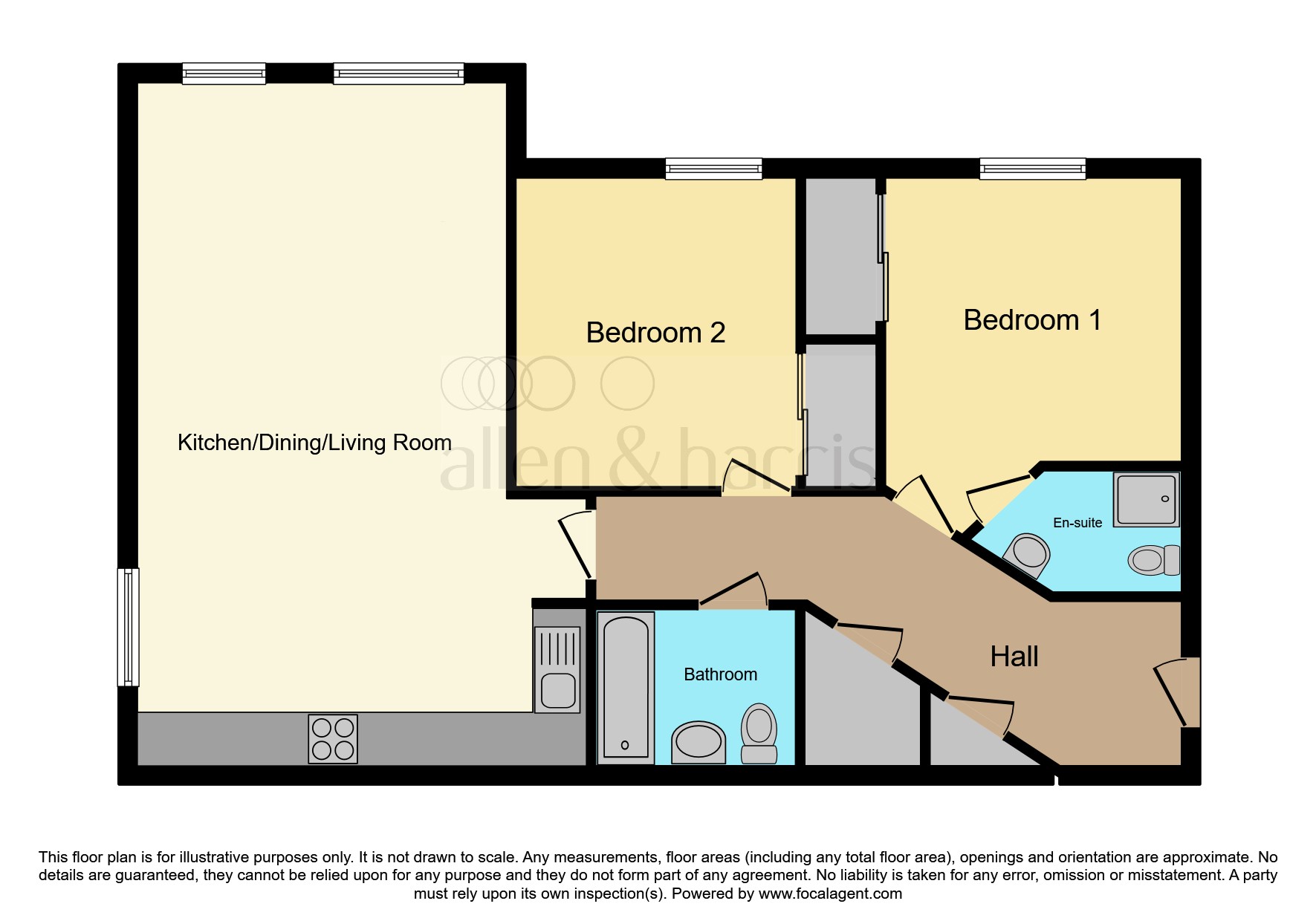 30, Reresby Court, Cardiff floorplan
