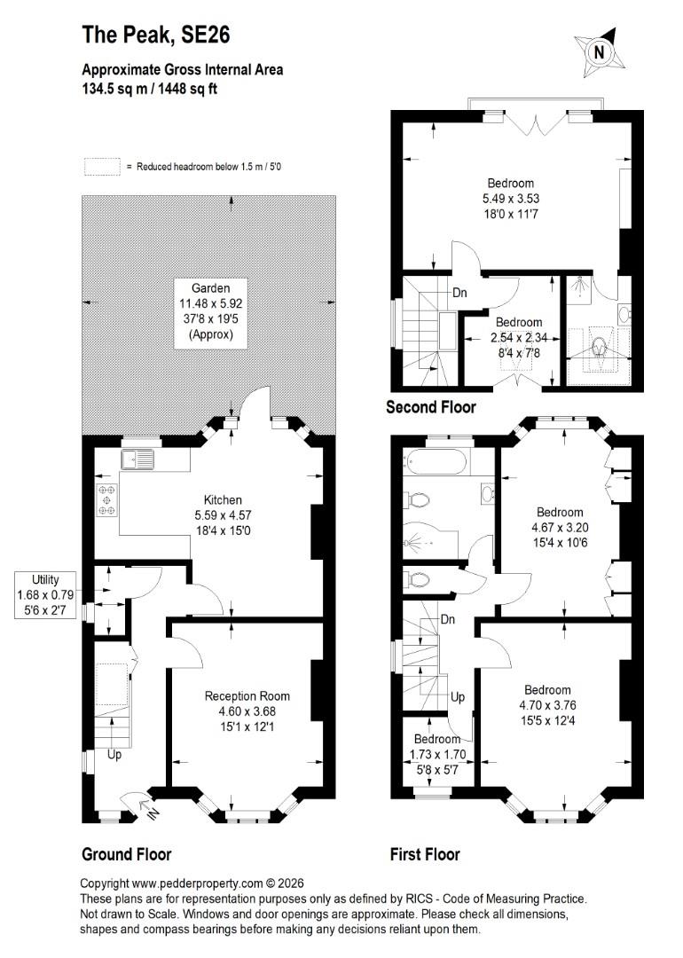 The Peak, Sydenham, London, SE26 floorplan