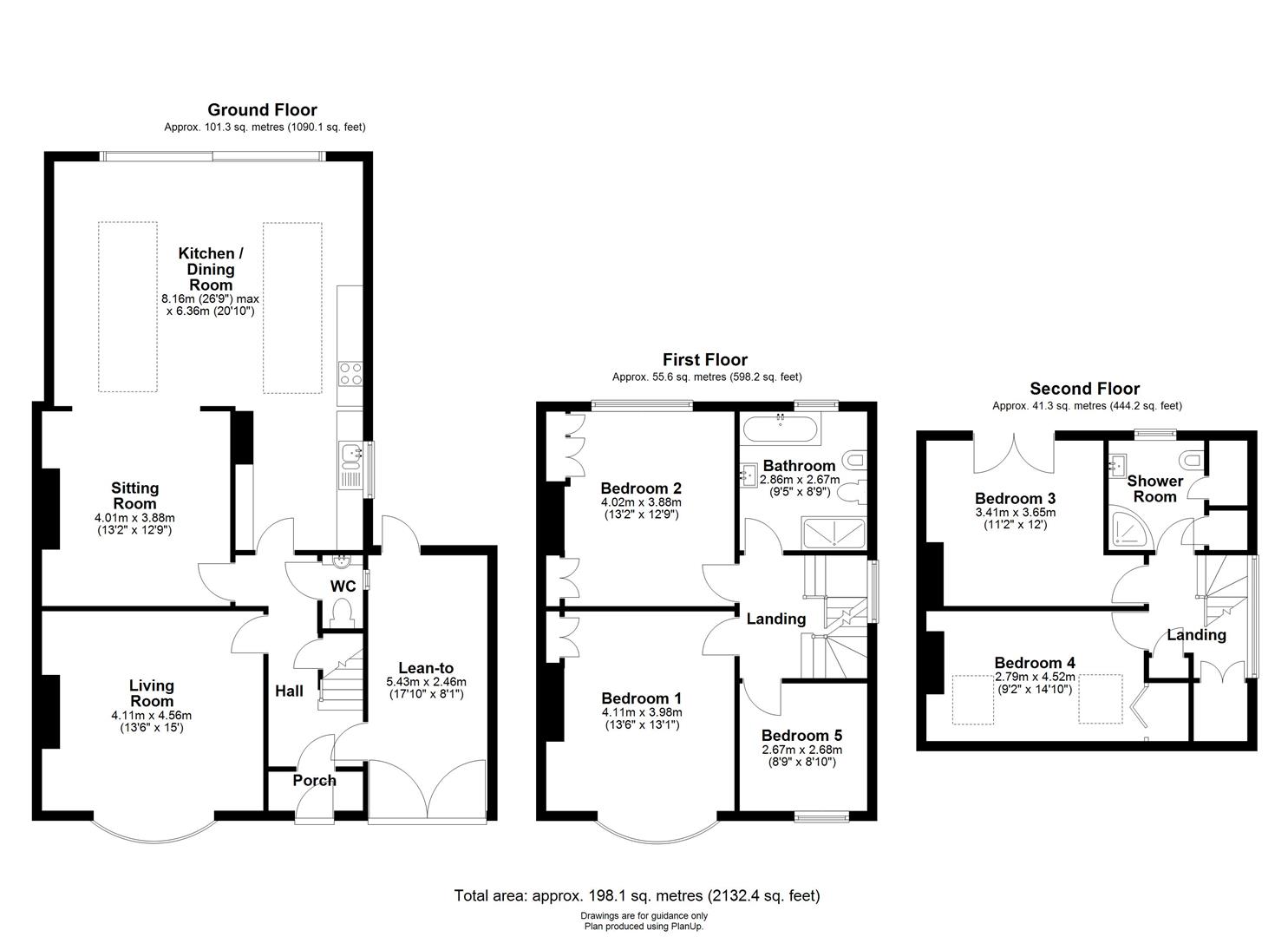188, Gilbert Road, Cambridge floorplan