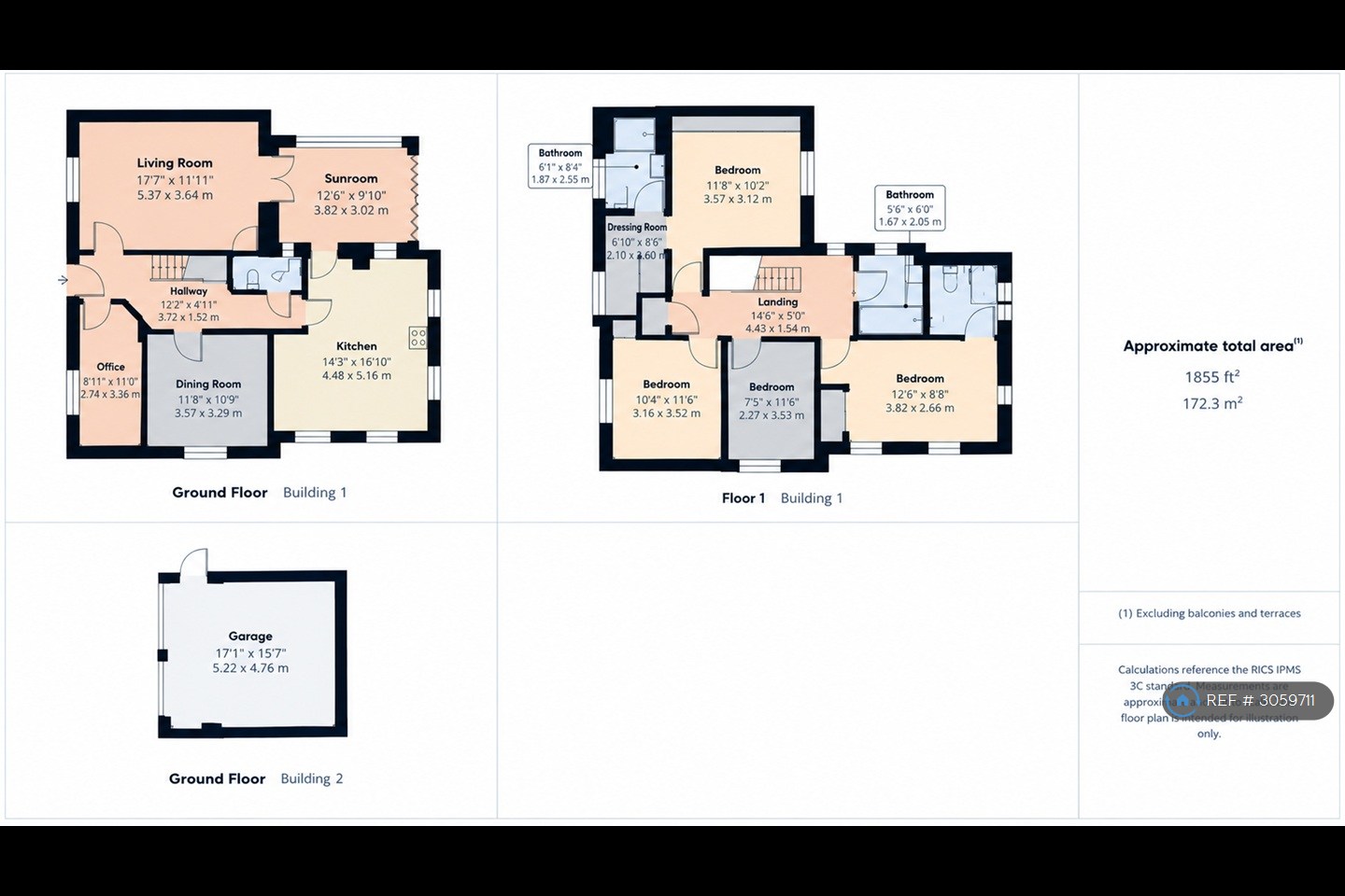 Buckingham floorplan