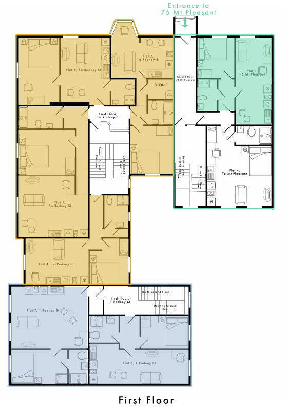 76, Mount Pleasant, Liverpool floorplan
