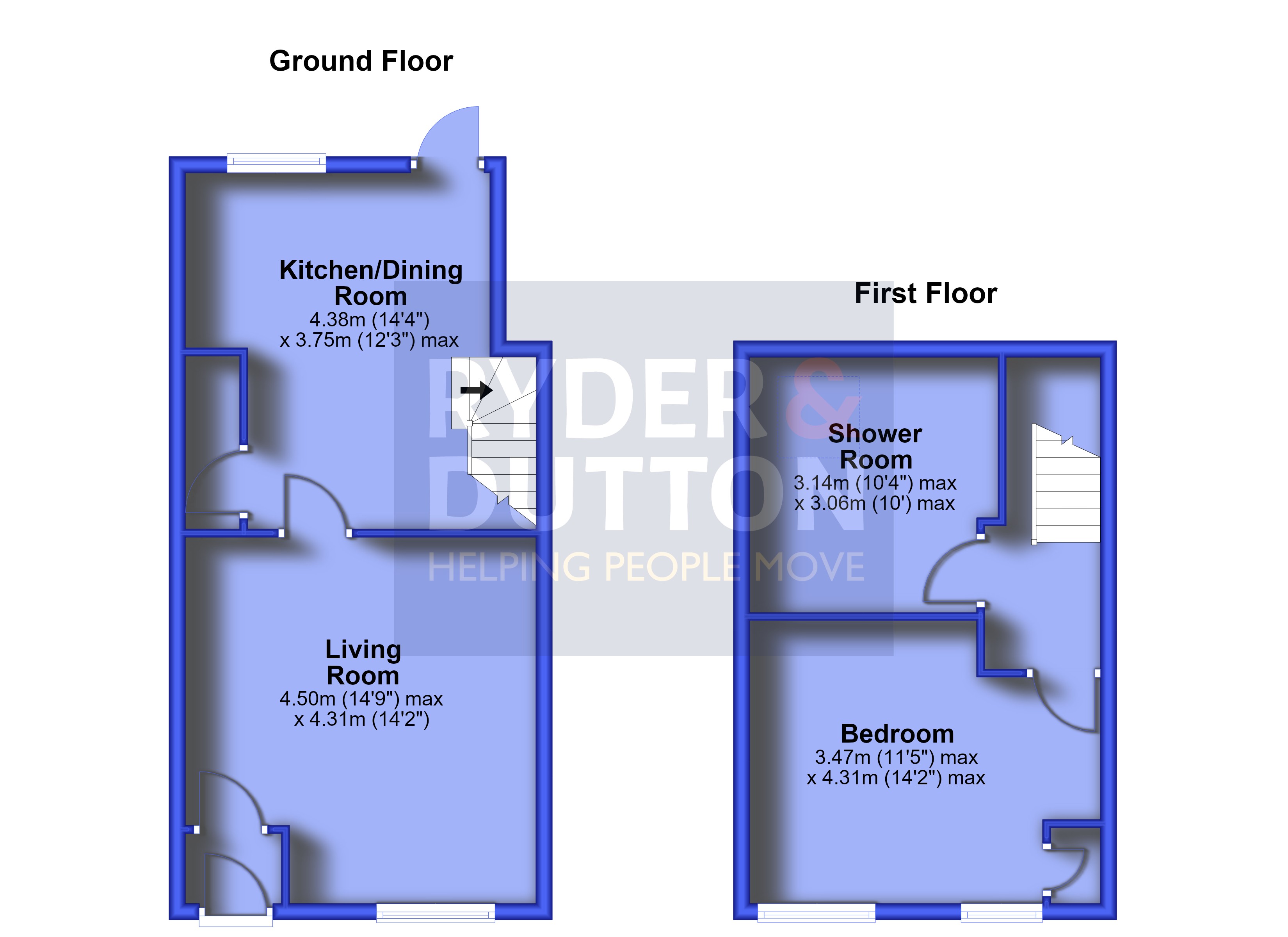 69, Currier Lane, Greater Manchester floorplan